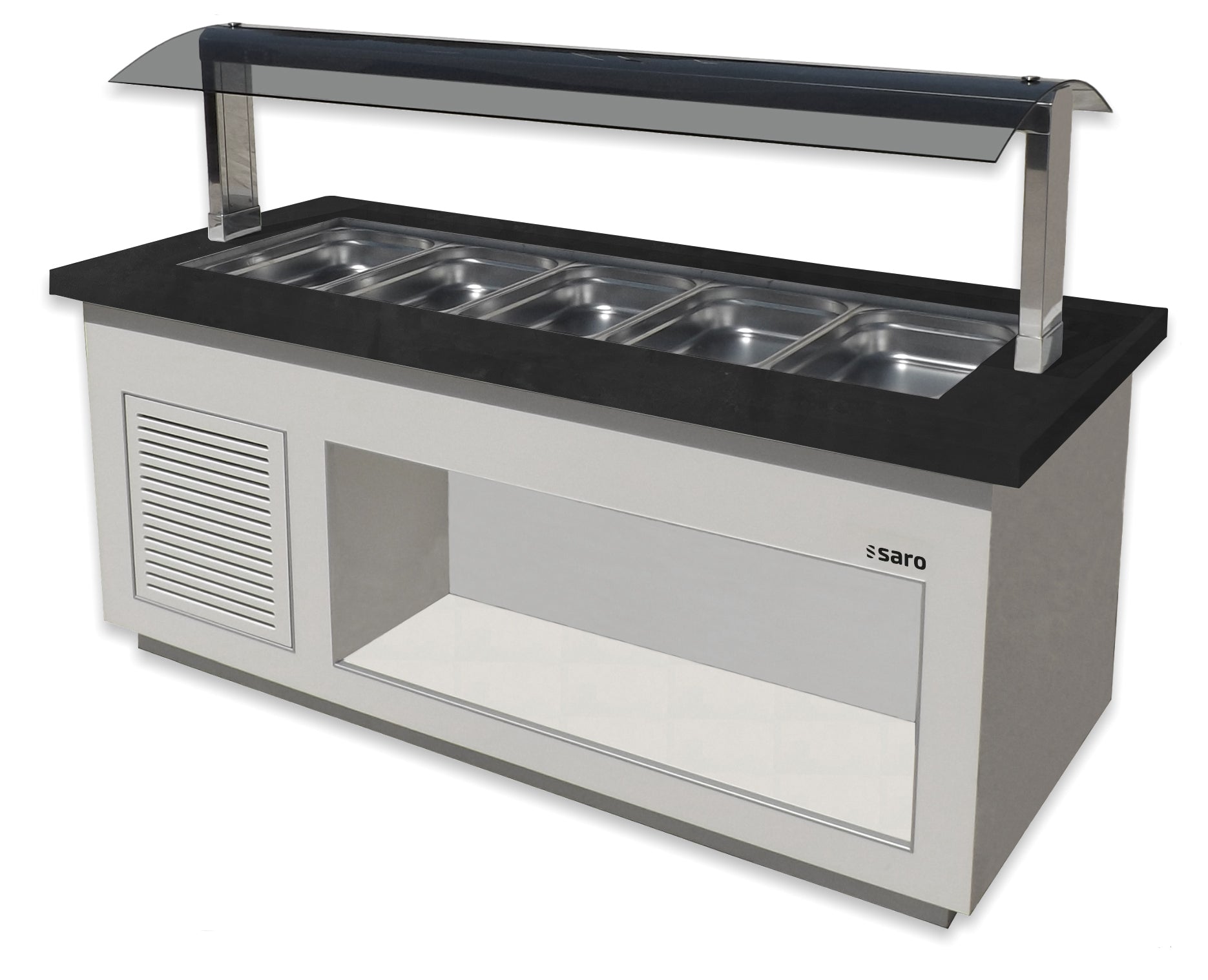 SARO Buffé - kall modell PREMIUM LINE- SB-K 200 vit