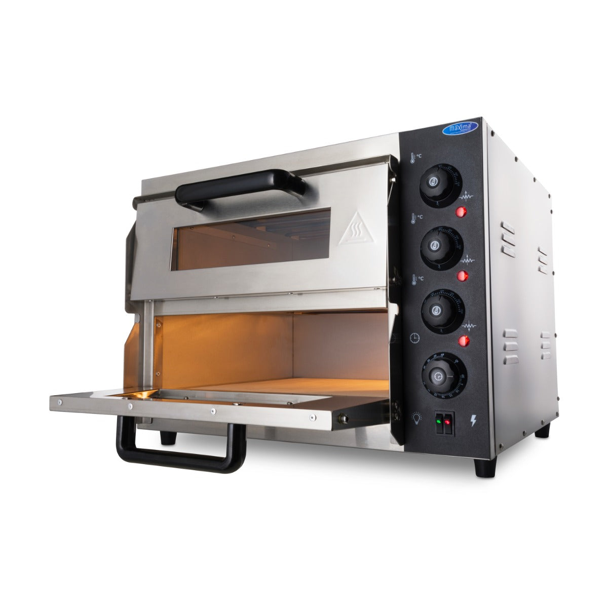 Pizzaugn - Passar 2 x Ø40cm pizzor - Dubbeldäck