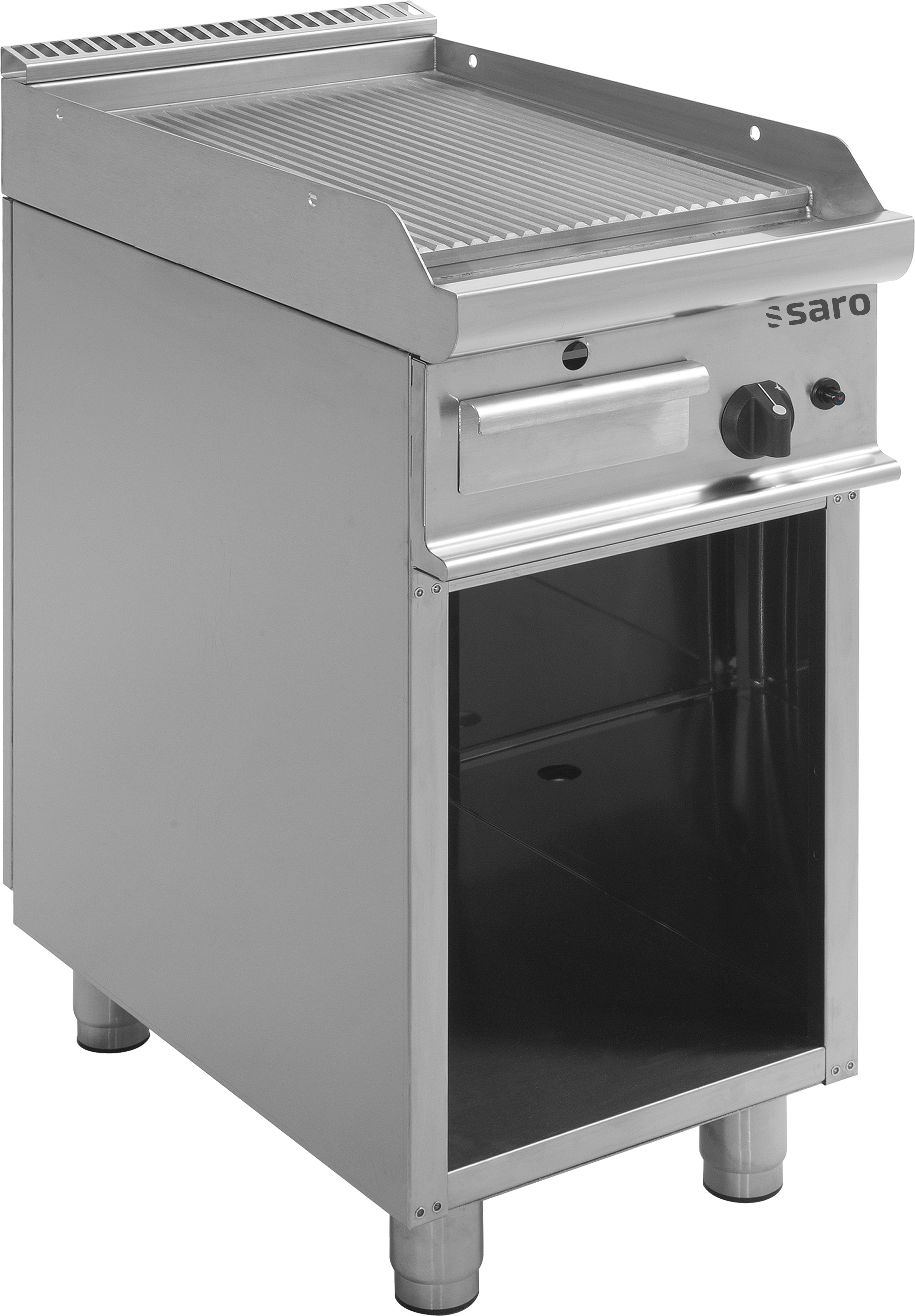SARO Stekplatta - Gas - med underbord - modell E7/KTG1BAR