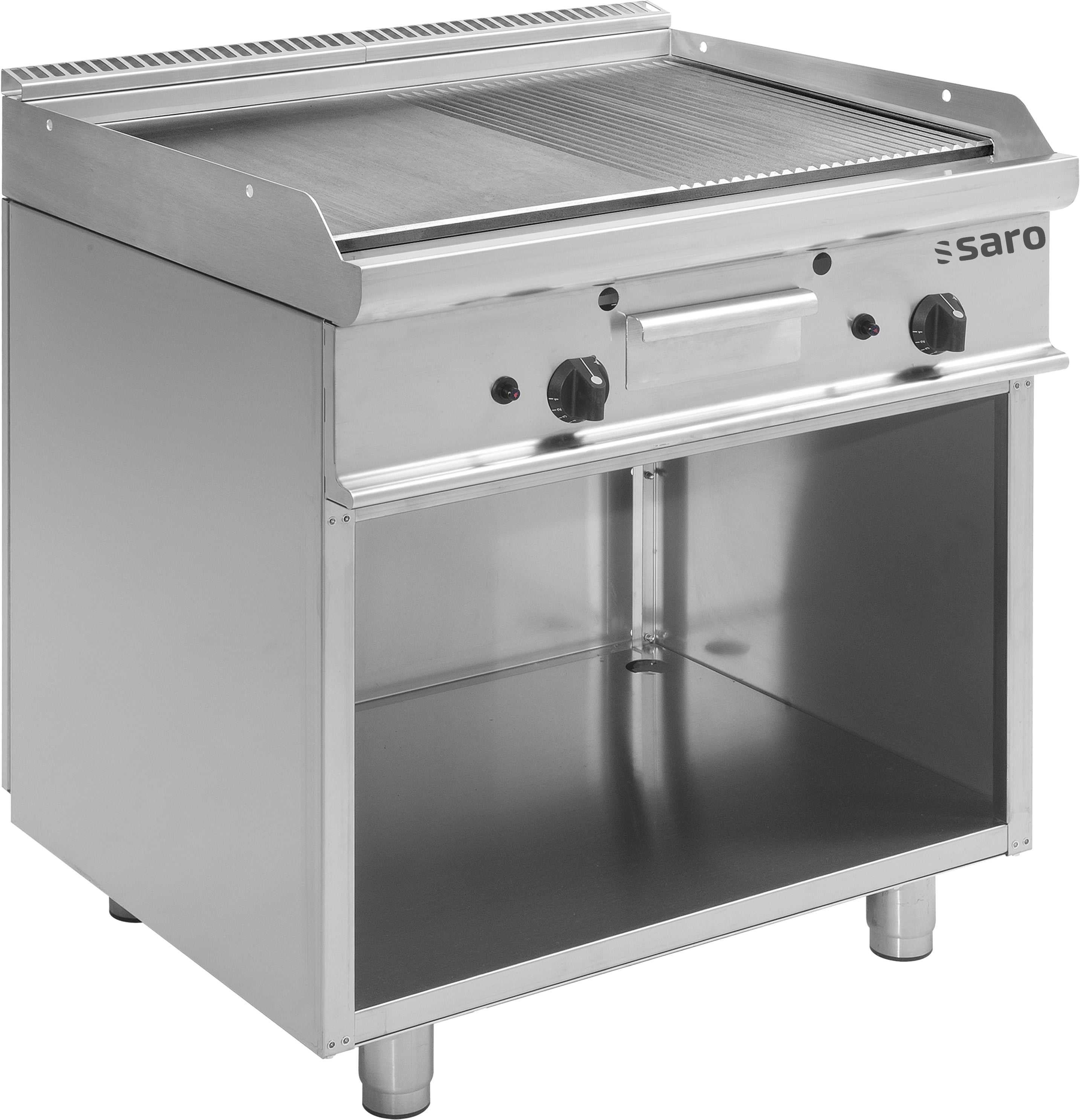 SARO Stekplatta - Gas - med underbord - modell E7/KTG2BAM
