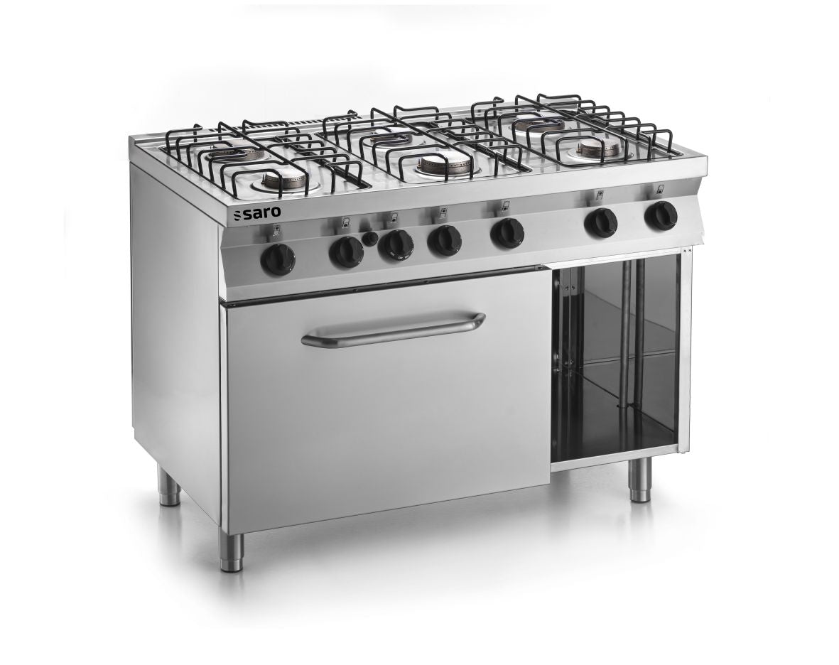 SARO Fast-Series gasolspis med gasugn modell F7/FUG6LN