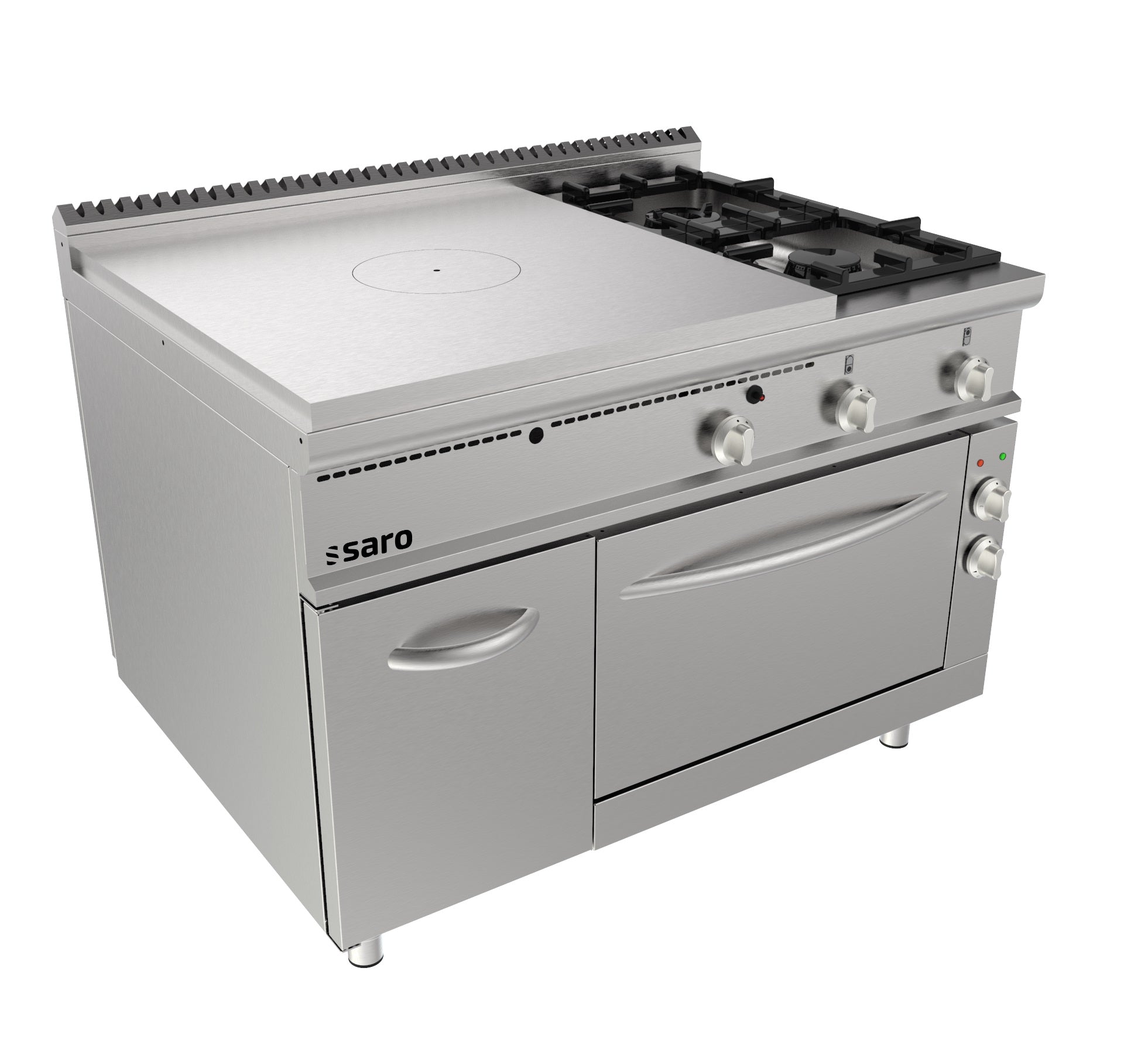 SARO Spishäll elektrisk ugn + 2 brännare + lucka LQ modell LQ / TPG6LE