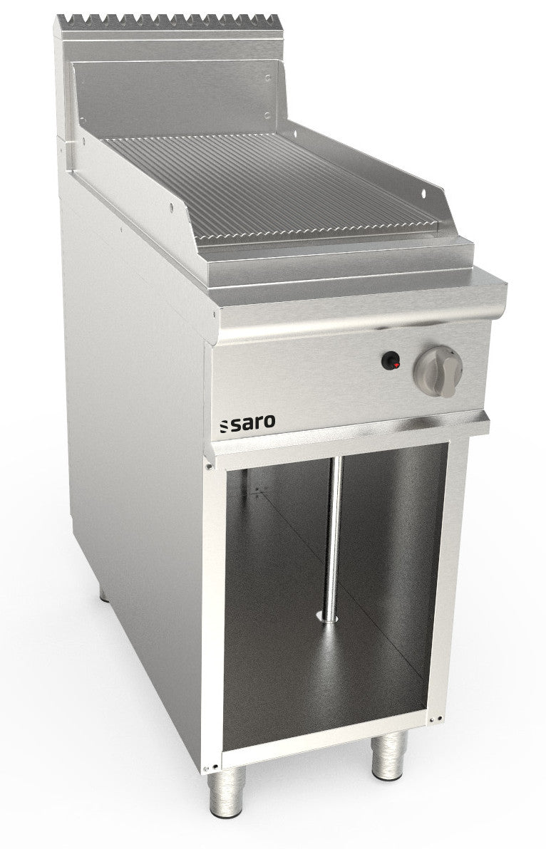 SARO Stekplatta - Gas - med underbord - modell LQ / FTG2BAR