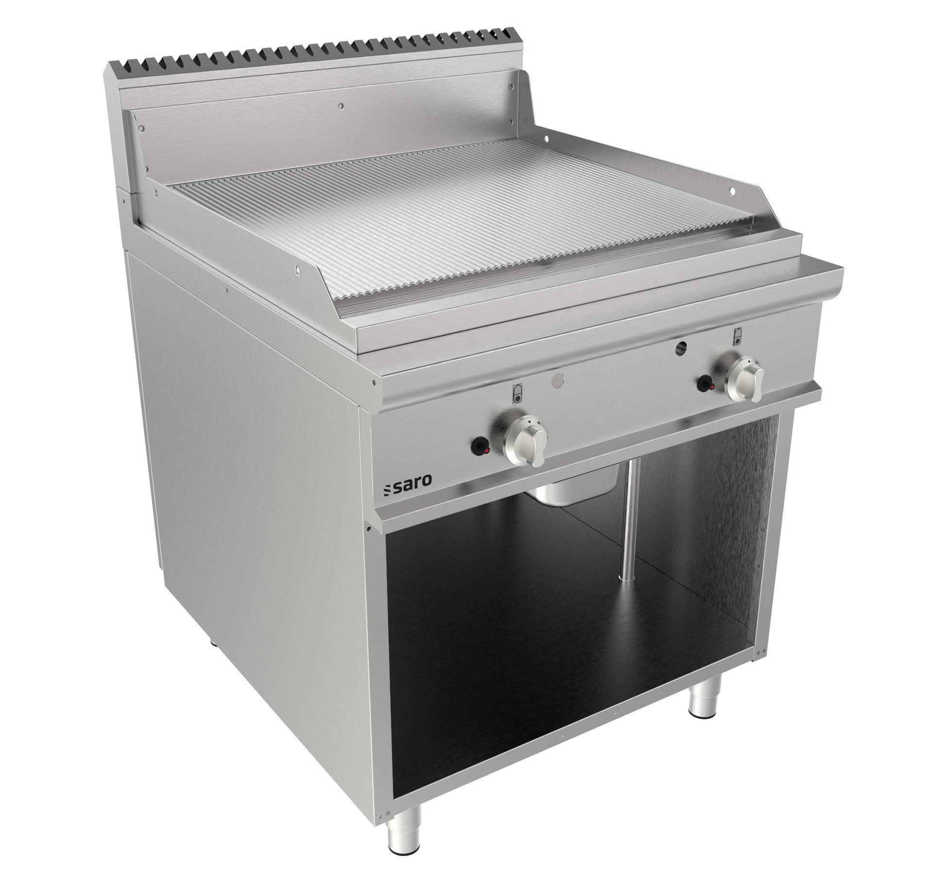 SARO Gasgrillplatta med underbord - modell LQ / FTG4BAR