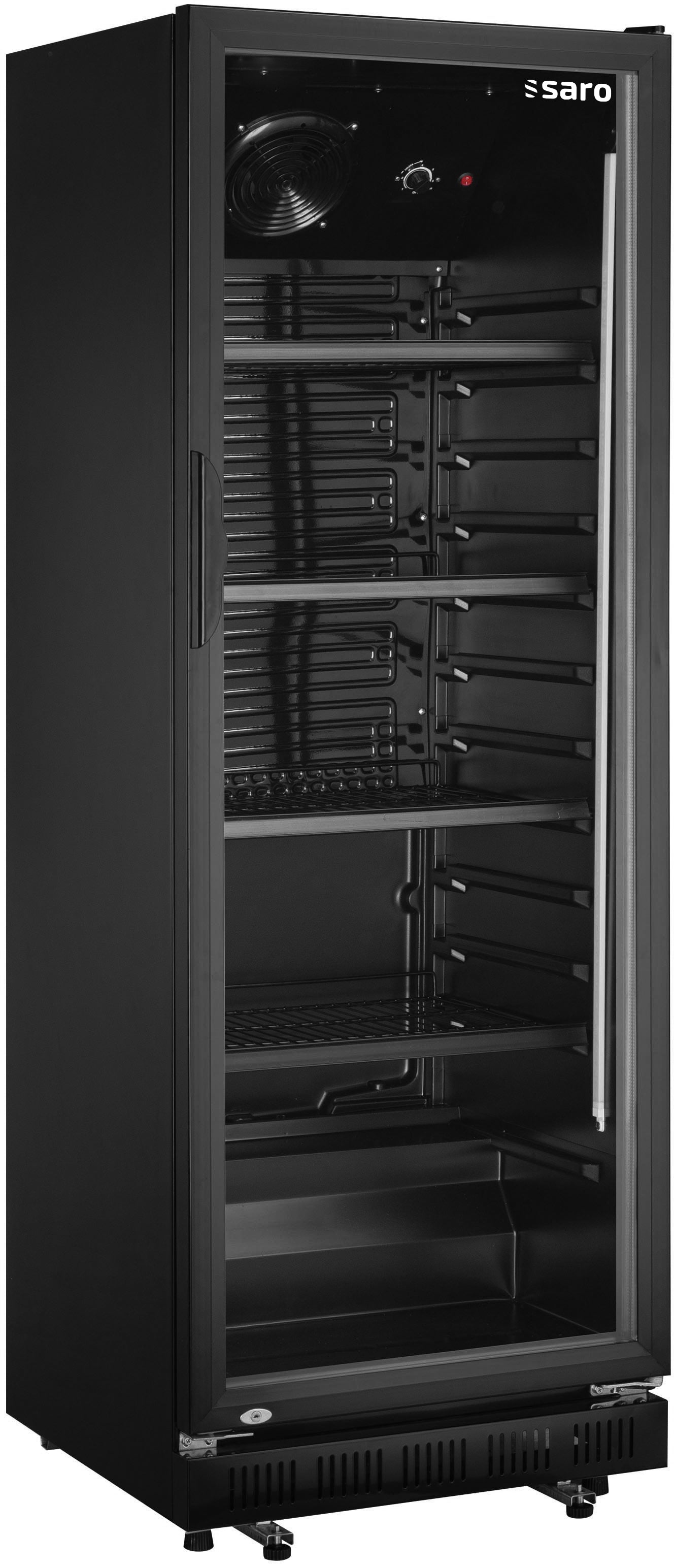 SARO ventilerad displaykylskåp modell GTK 360 - 347 liter