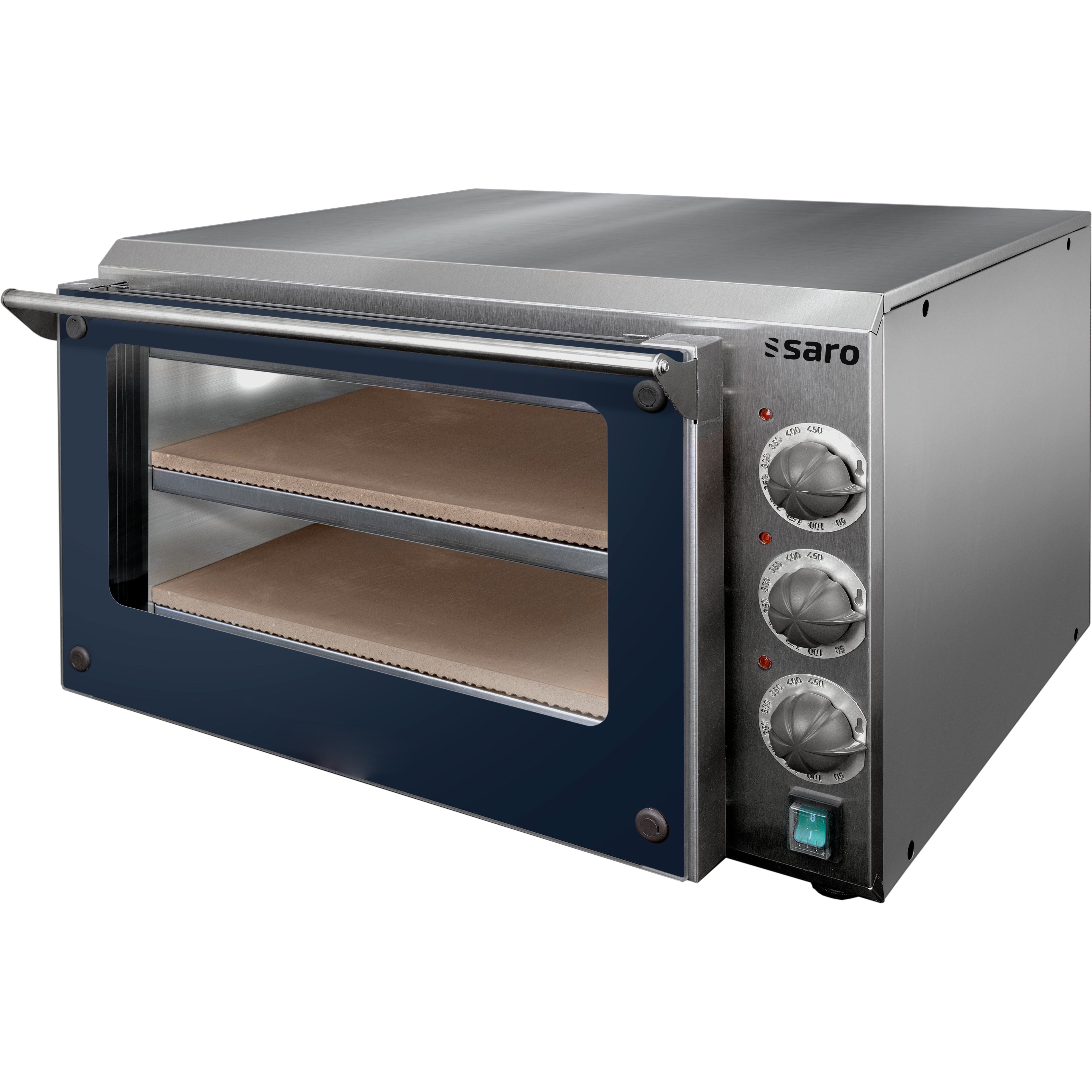 SARO Mini pizzaugn för 2 pizzor Modell ETNA 2