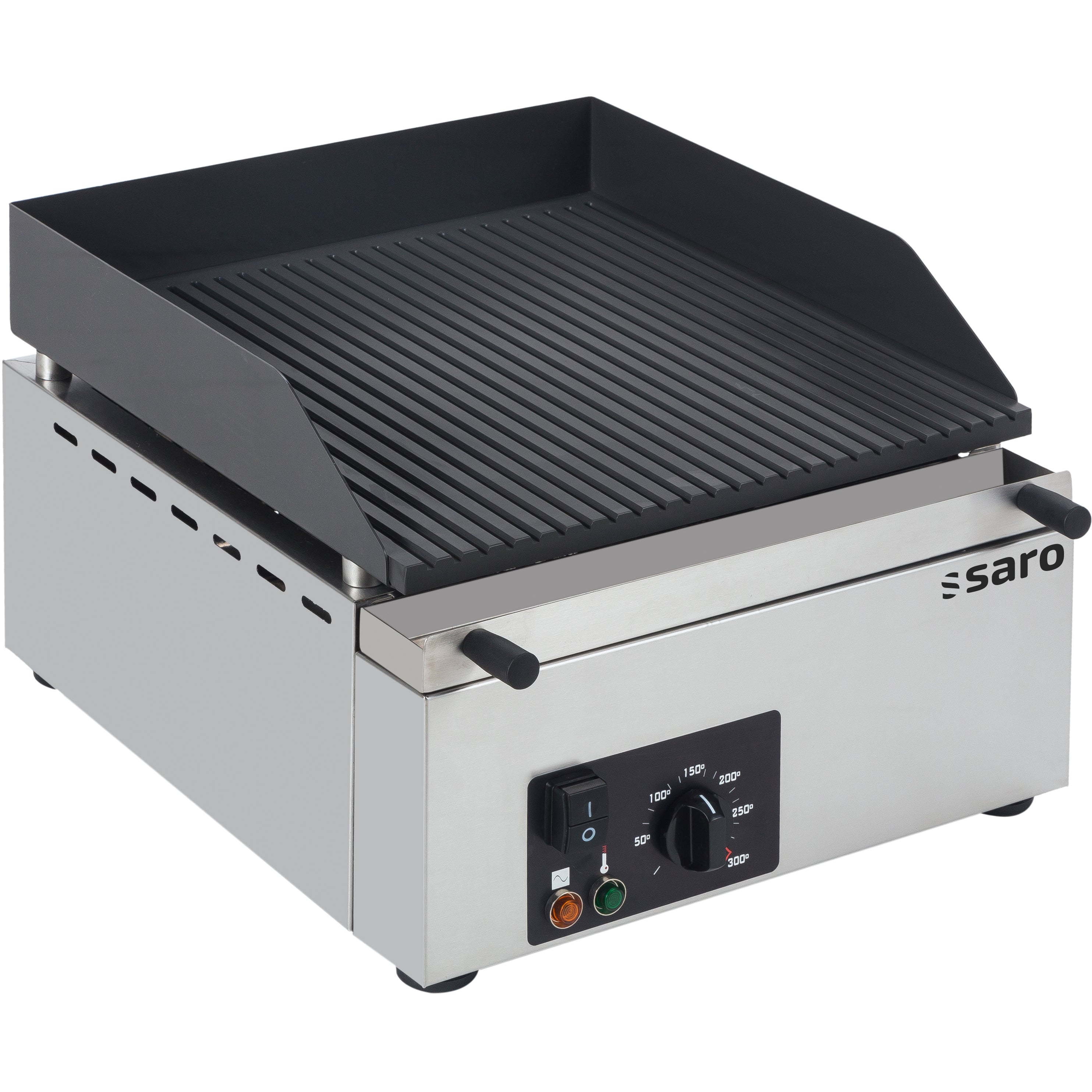 SARO Elektrisk stekpanna 390 x 400 mm (räfflad) Modell GPK 410
