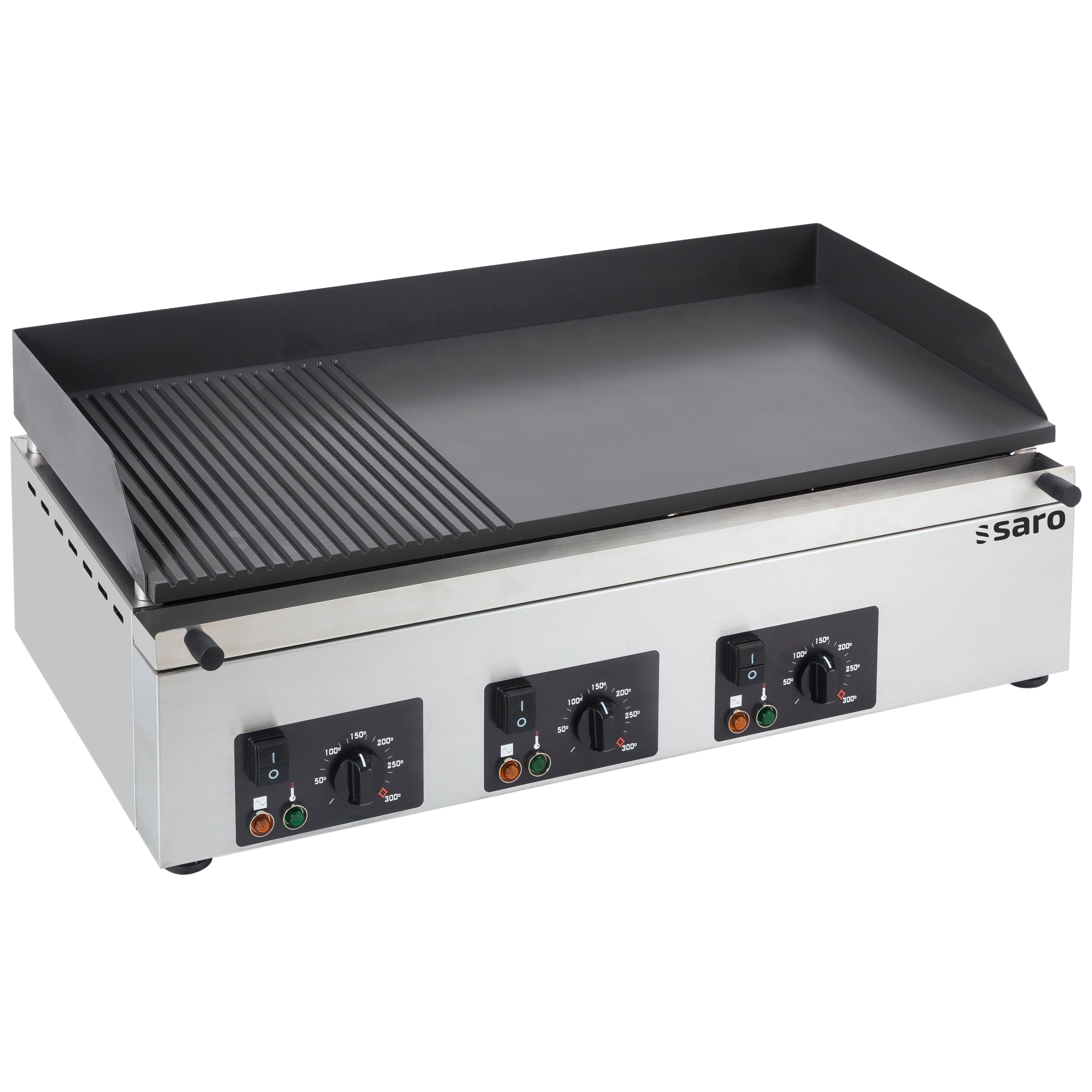 SARO Bakplåt 790x400 mm (räfflad+slät) Modell GPK 810