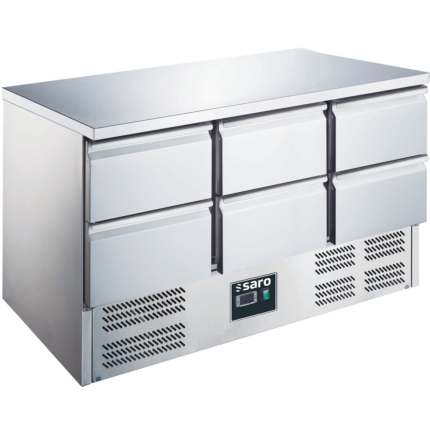 SARO Kylarbord med 6 lådor, modell ES 903 S/S TOP 0/6