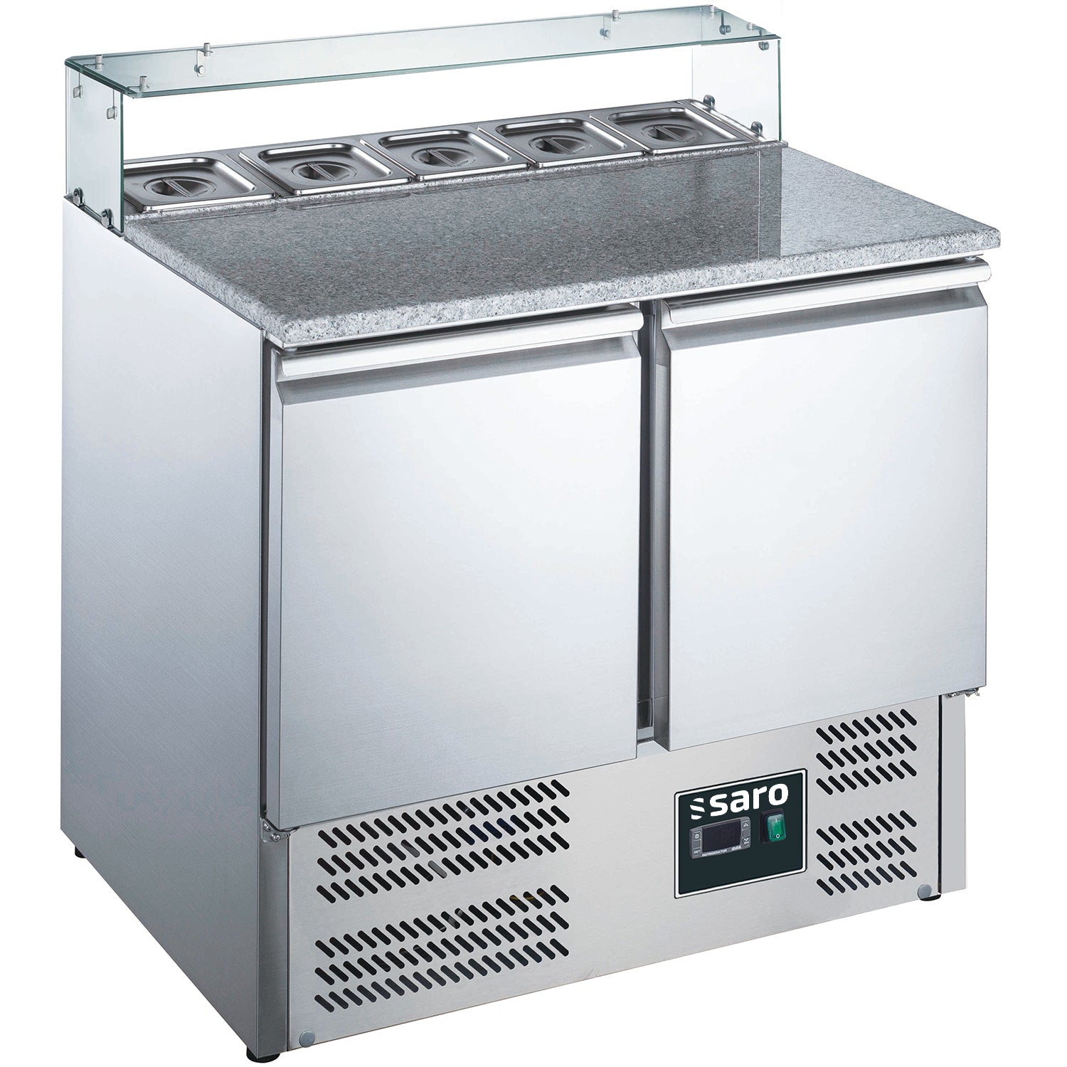 SARO Pizzabänk med 2 dörrar - modell EPS 900 G