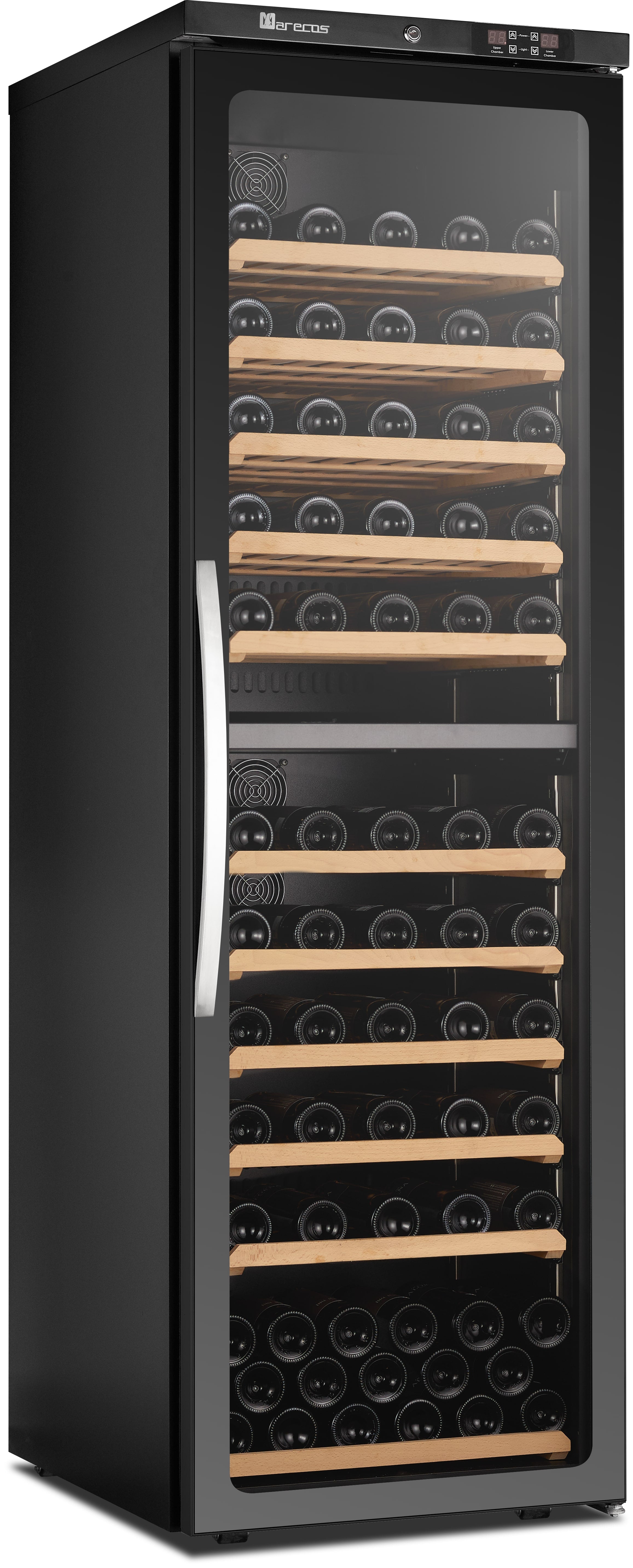 SARO 2 - zon vinklimatskåp modell CV 450 PV 2T - 177 flaskor