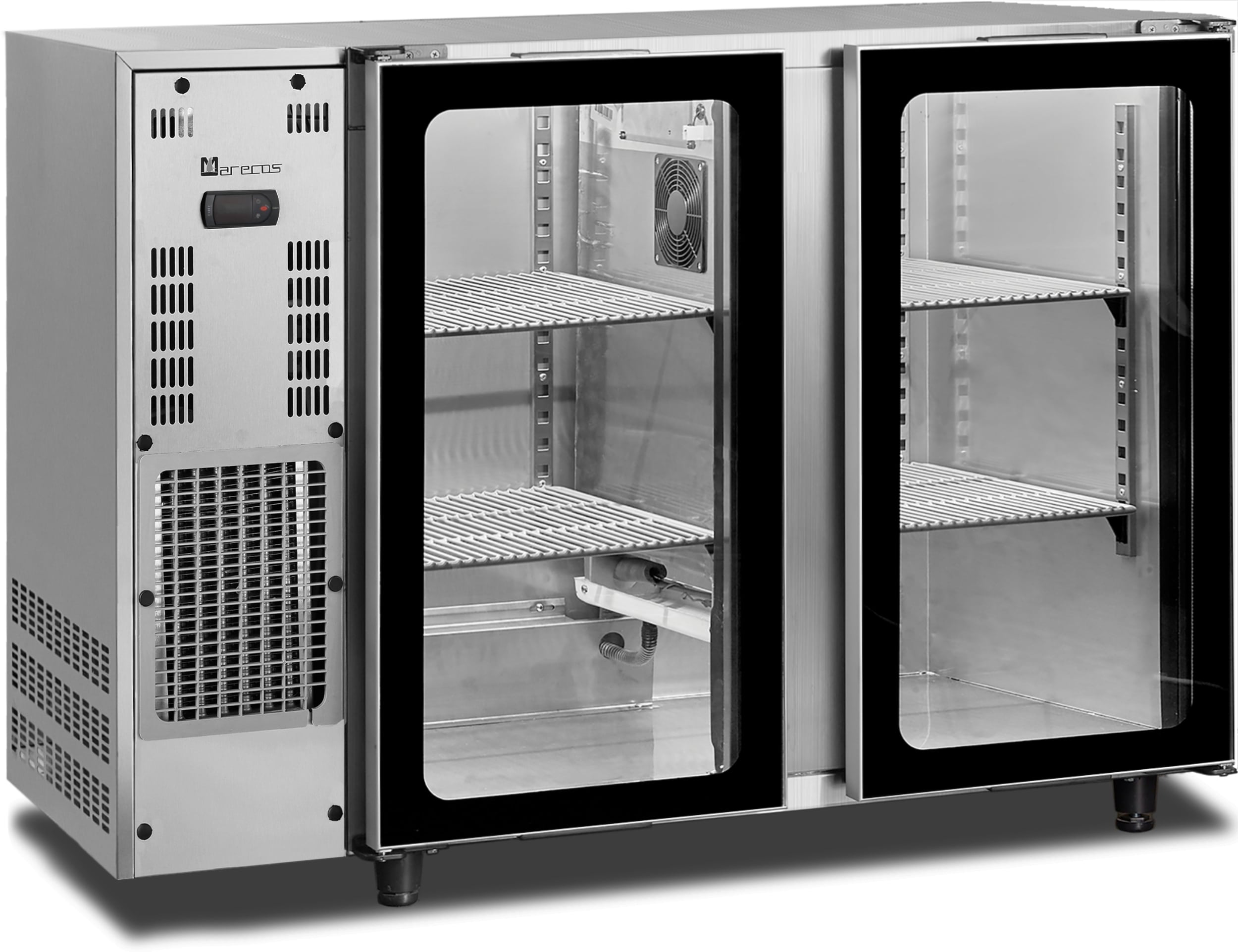 SARO Backbar kylare 2 glasdörrar modell FGB 251-145 A PV