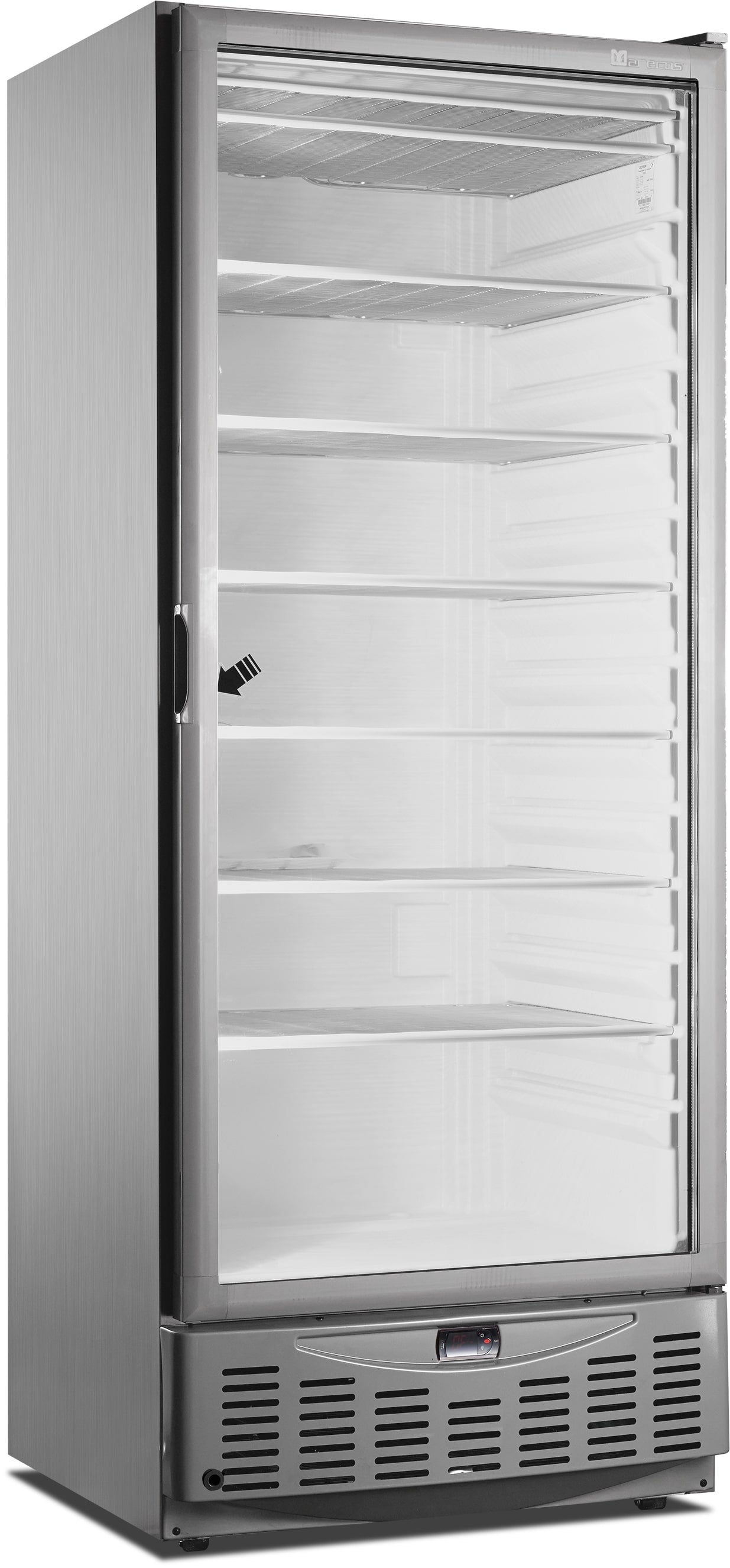 SARO Frys glasdörr modell MM5 AN PV - 525 liter