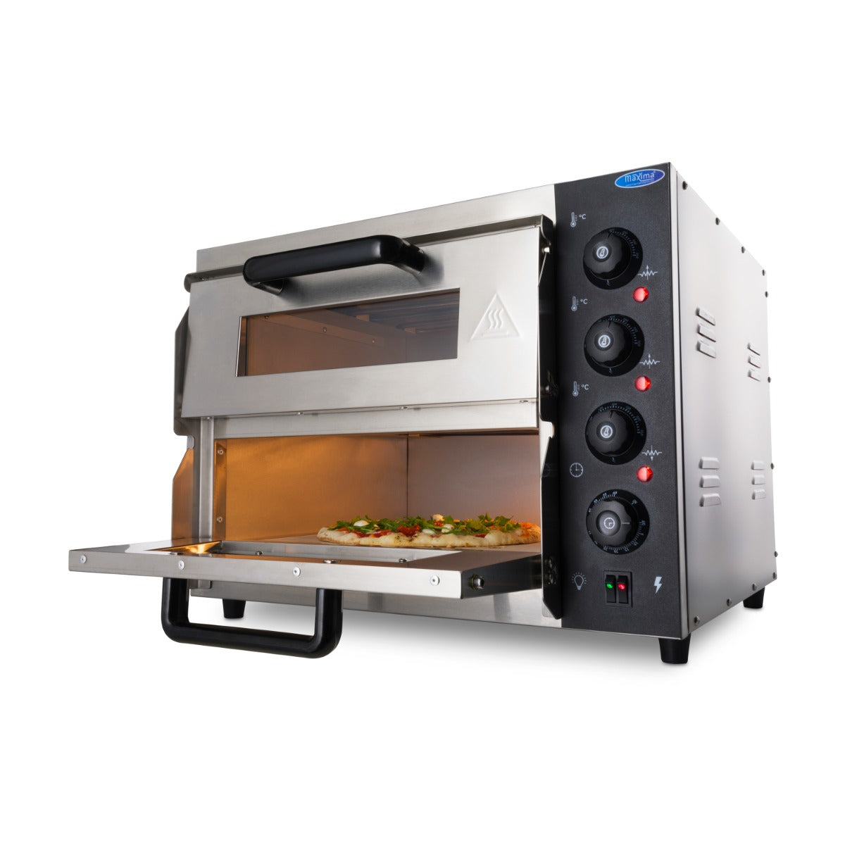 Pizzaugn - Passar 2 x Ø40cm pizzor - Dubbeldäck