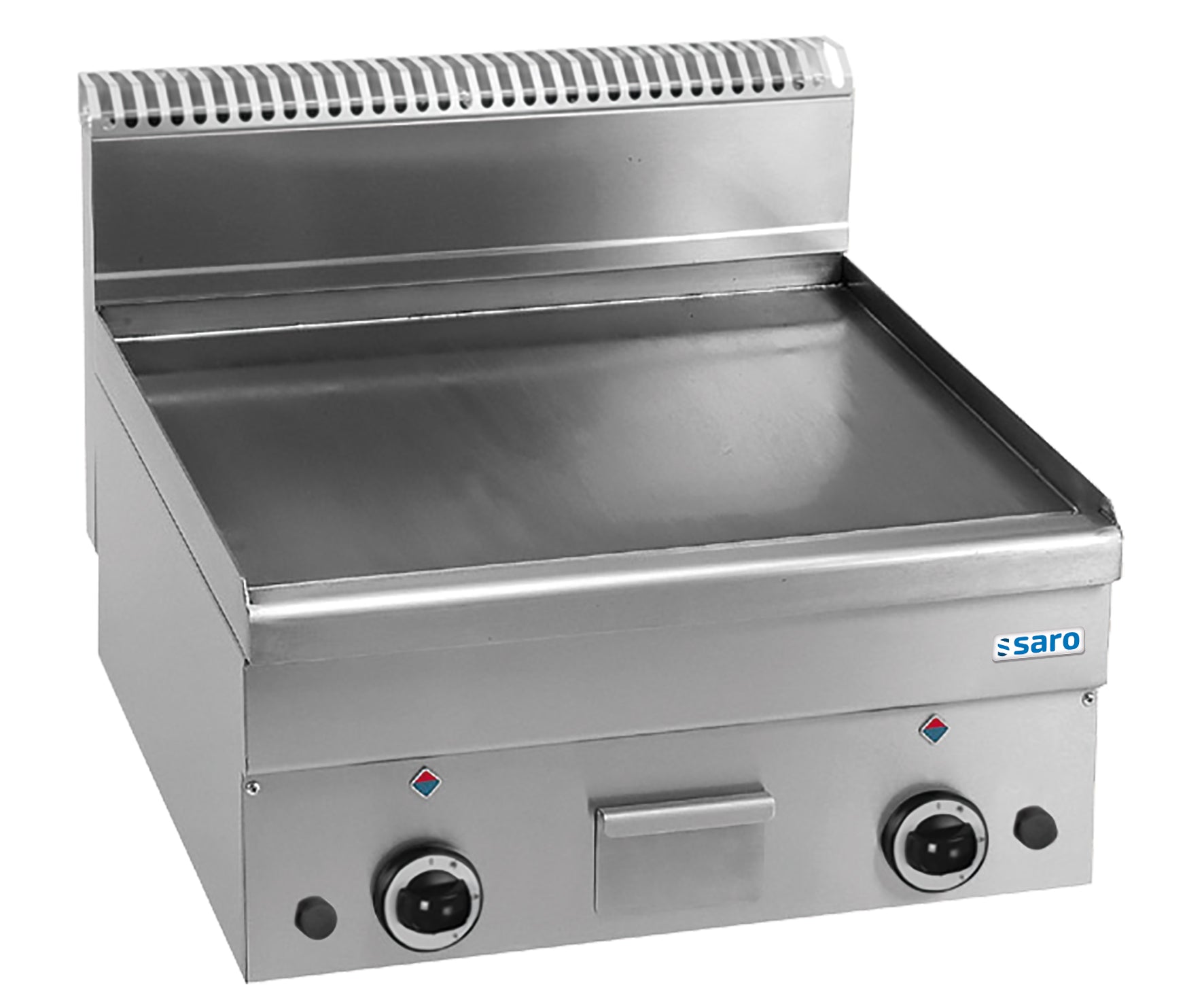 SARO Gasgrillplatta Slät tallrik 600x600 Modell GFT66L