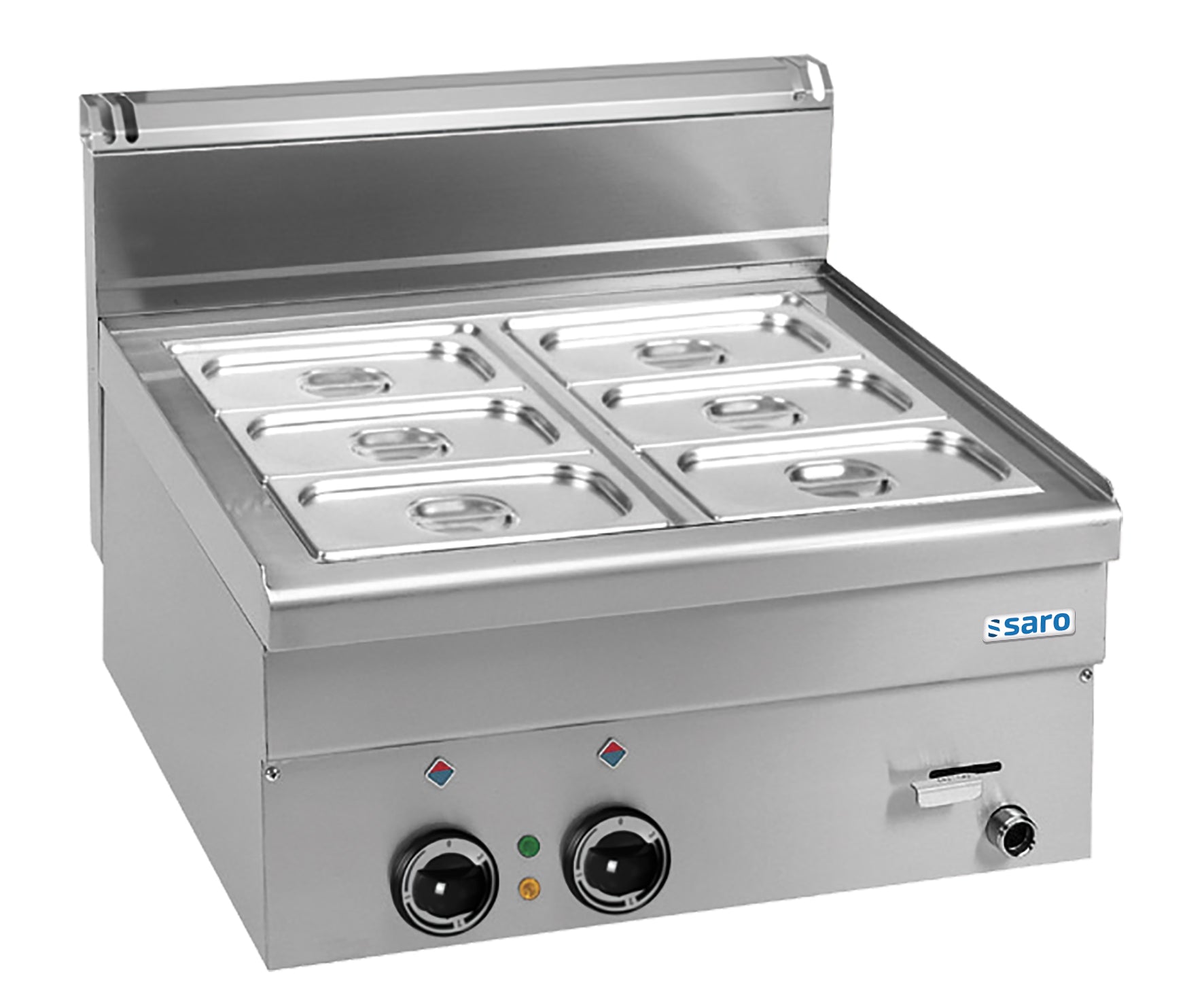 SARO Electric Bain-Marie 600 x 600 Modell EBM66