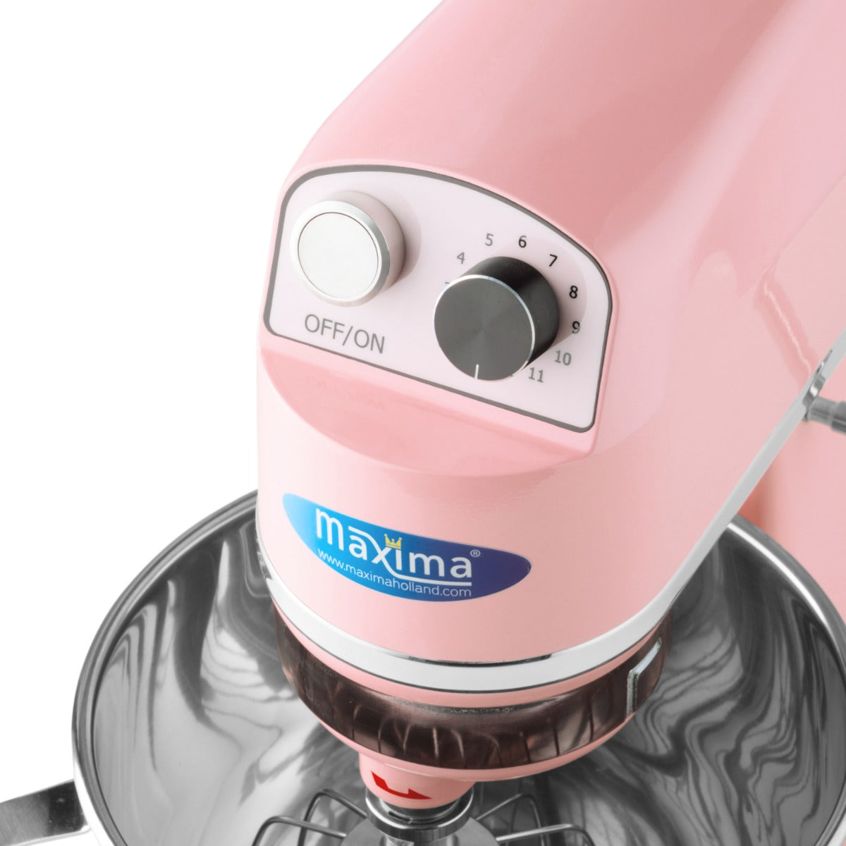Körsblandare - 7 Liter - Upp till 2 kg deg - Rosa