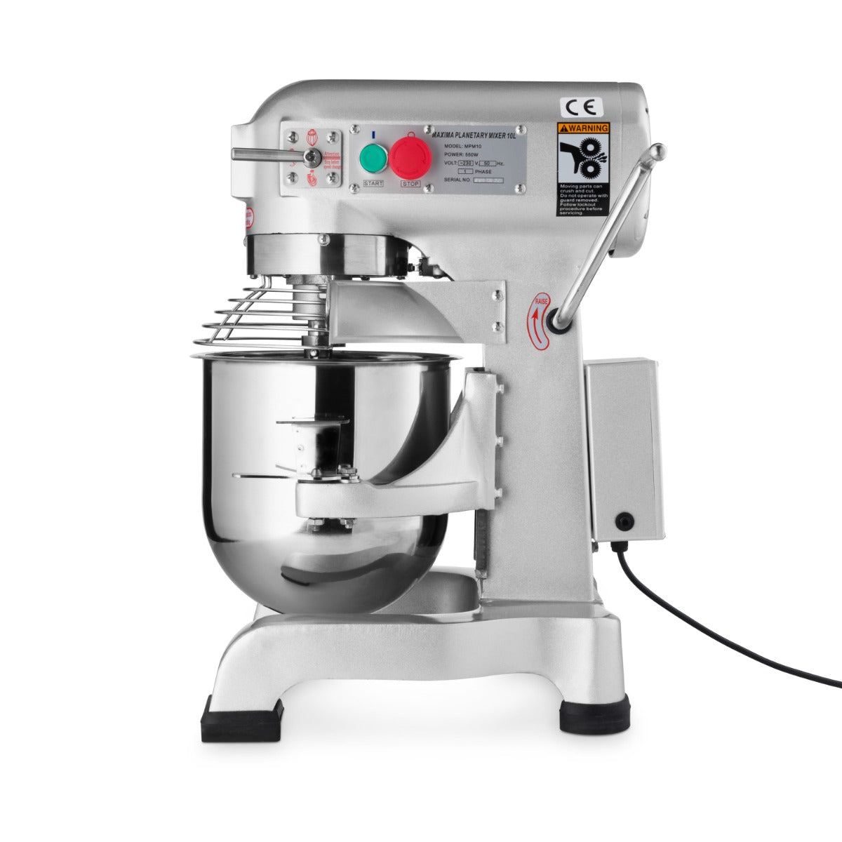 Mixer - 10L - Upp till 5 kg deg - 3 hastigheter