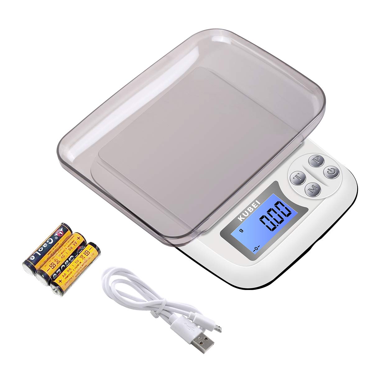 Professionell våg upp till 1 kg - precision 0,01 gram