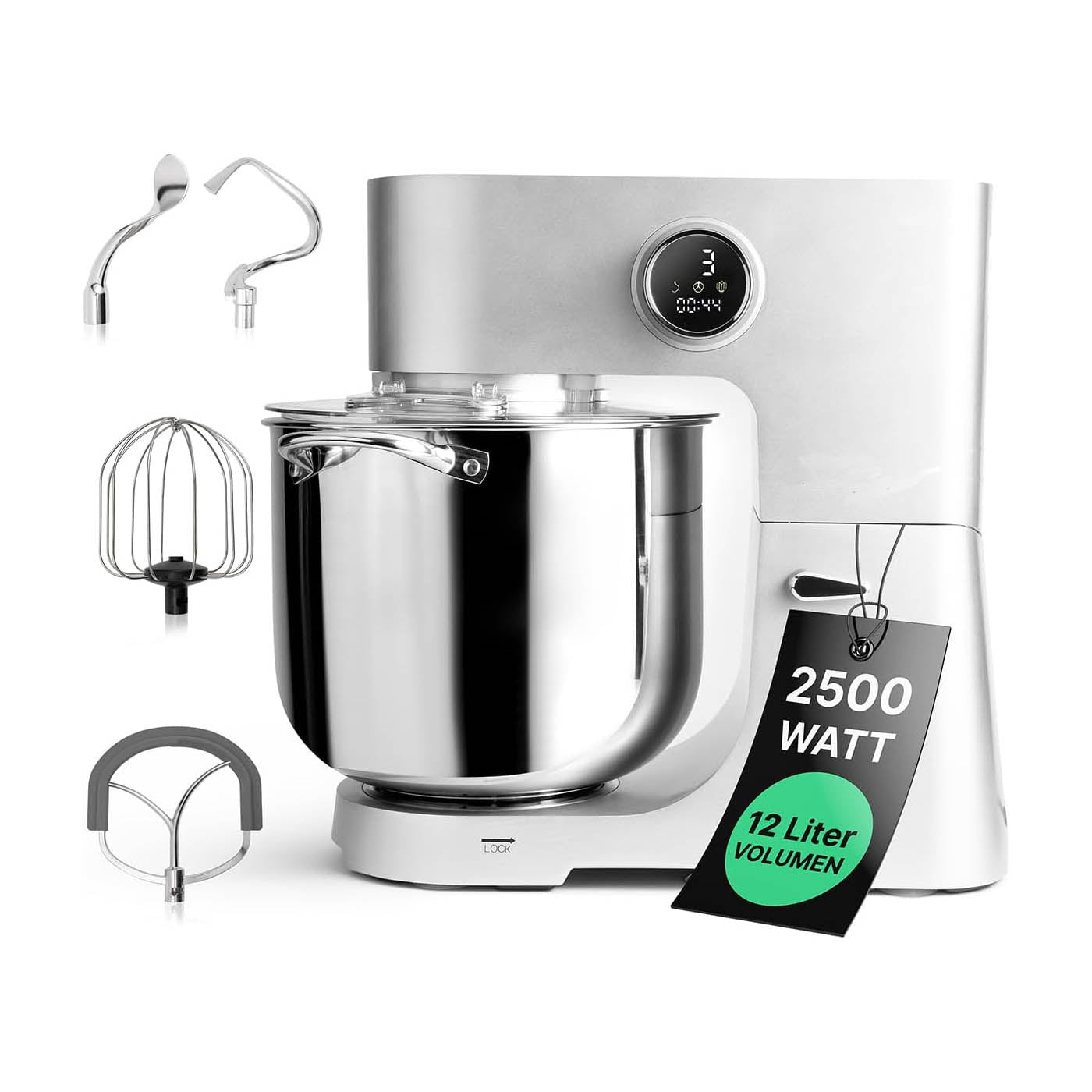 Blender / Dejælter - 12 liter - 2500 watt