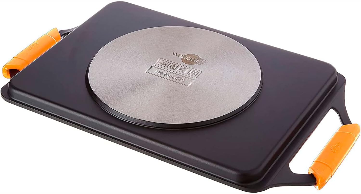 Ecochef Titanium Induktionsgrillpanna 37 x 25 cm
