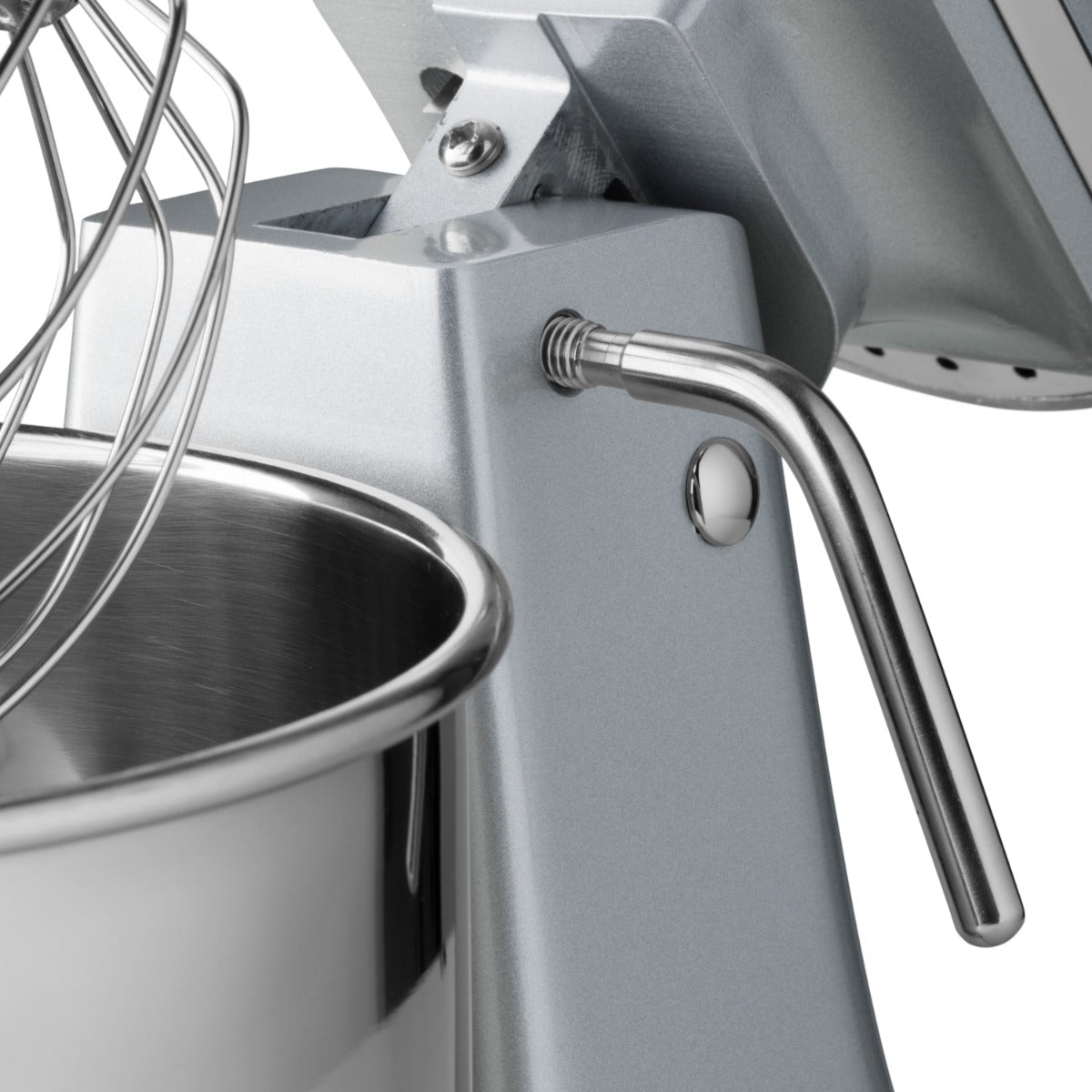 Körsblandare - 7 Liter - Upp till 2 kg deg - Silver