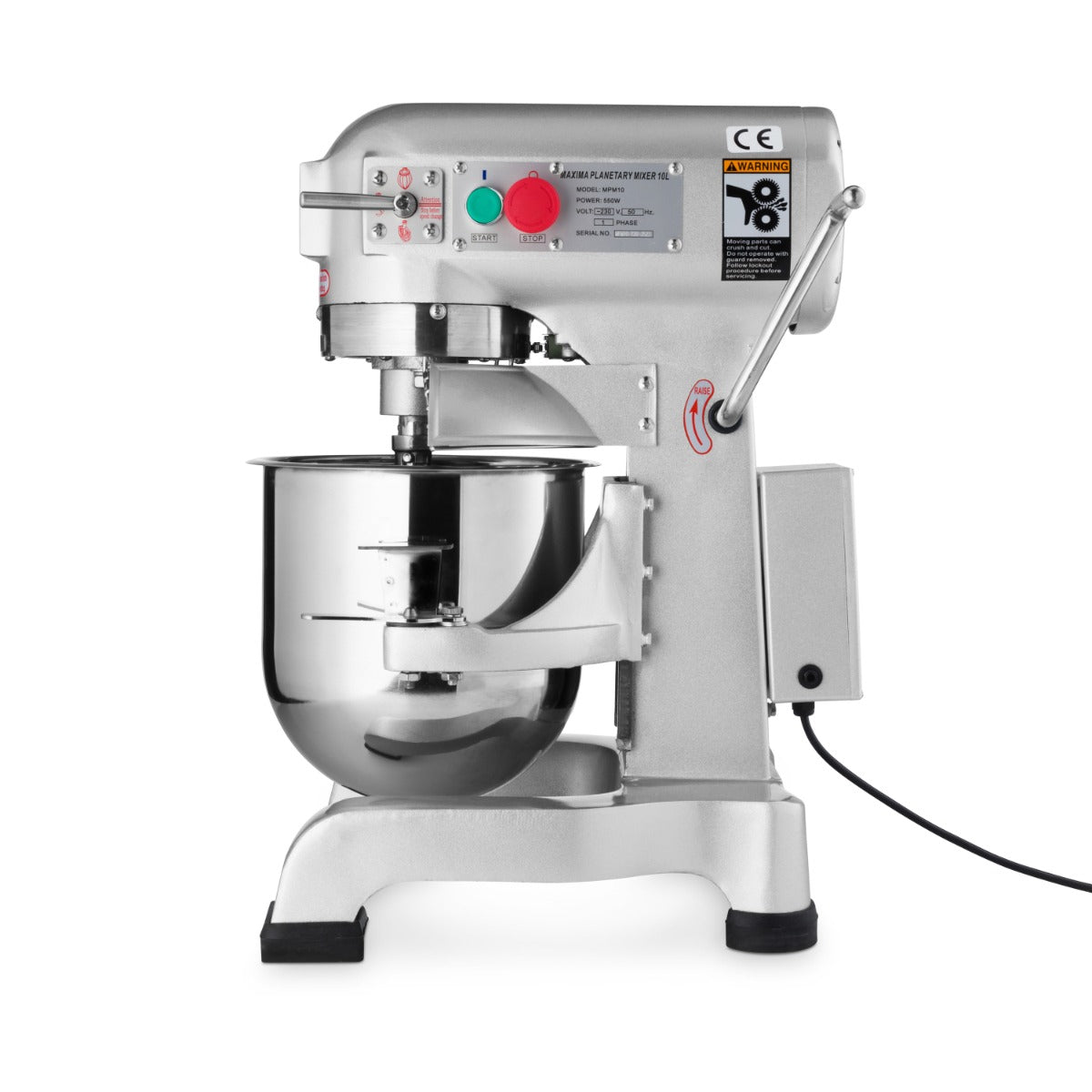 Mixer - 10L - Upp till 5 kg deg - 3 hastigheter