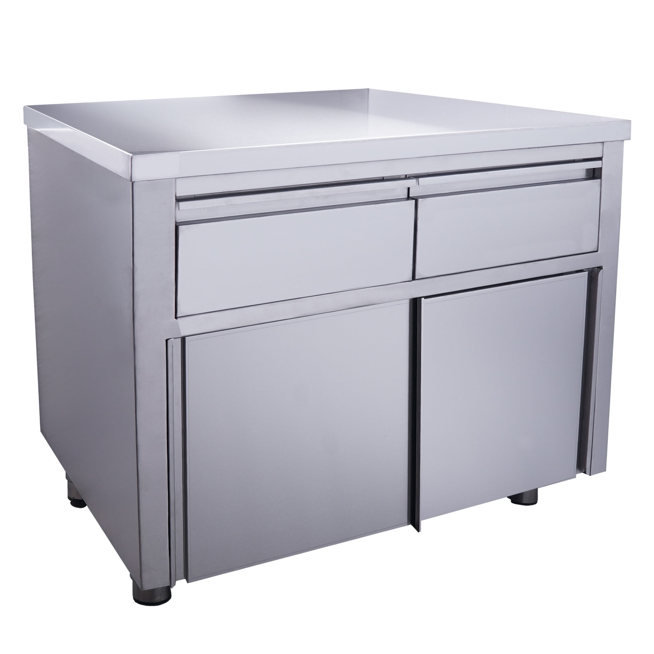 SARO Skjutdörrsskåp - 2 lådor 1000X700mm