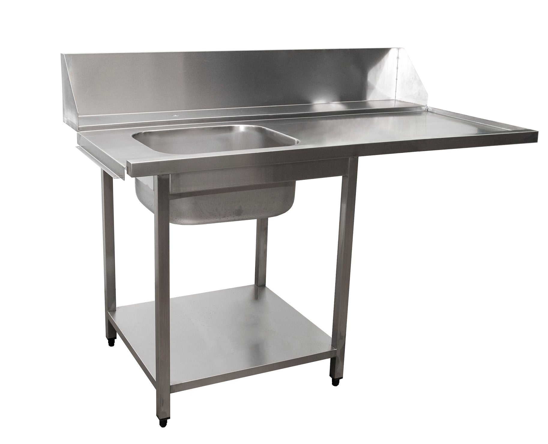 SARO Bord för diskmaskin vänster, 1 diskho, 1600mm