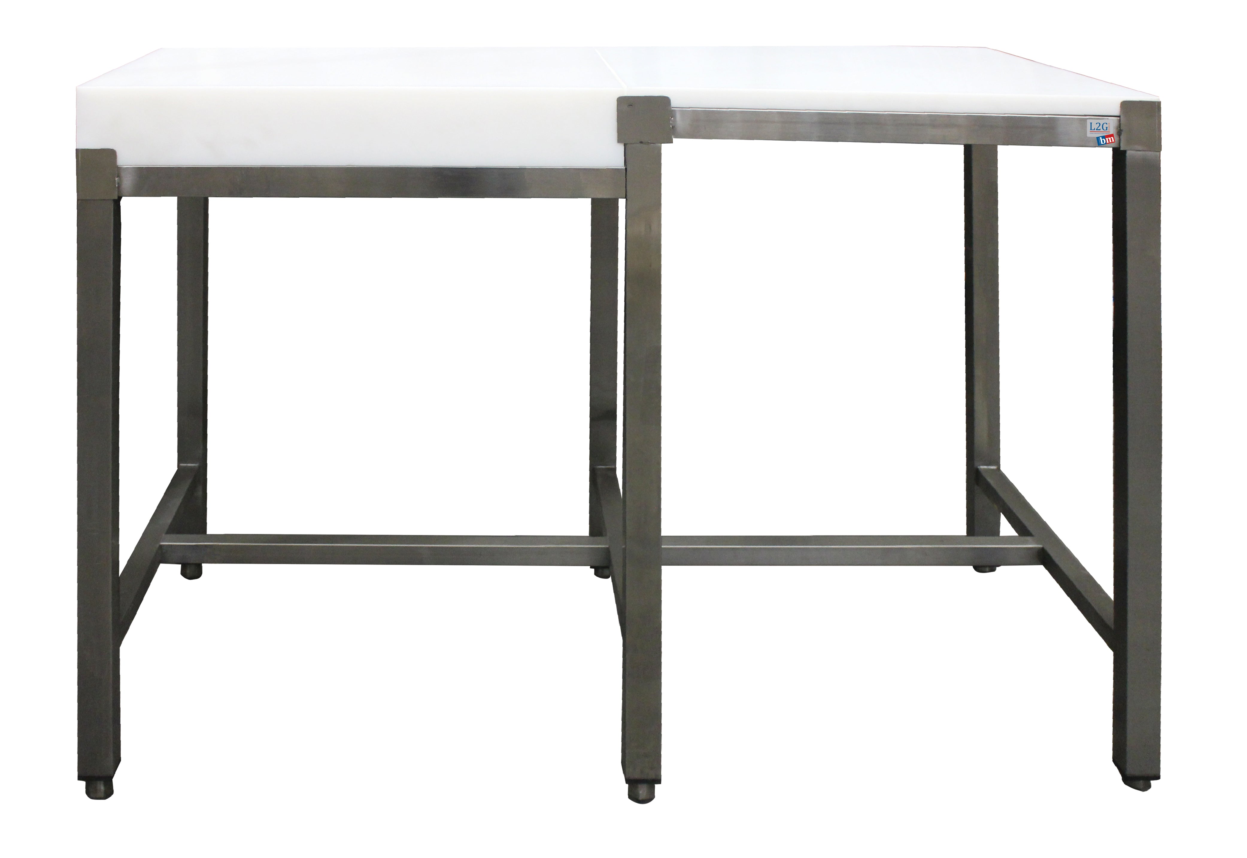 SARO Butcherbord med slaktblock utan bakkant 1500x600