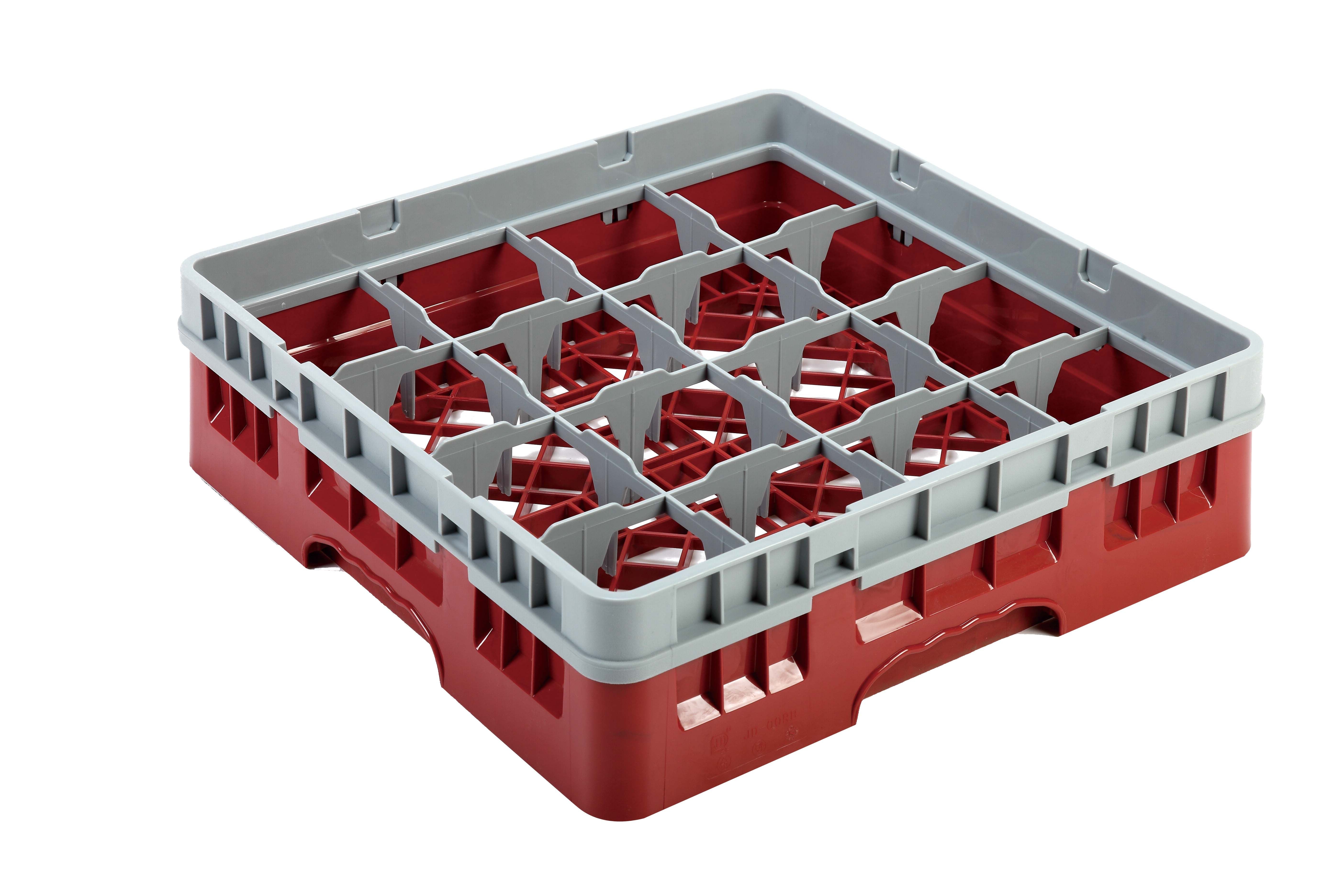 Diskbricka 50 x 50 för 16 glas