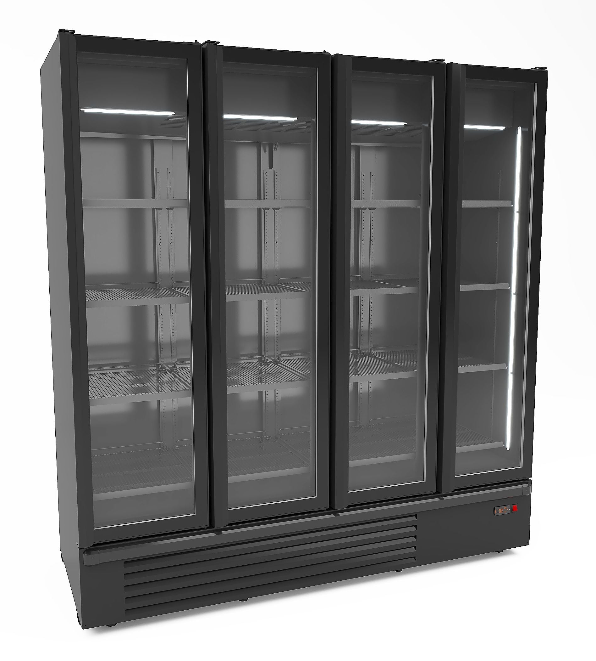 Displaykyl - 4 dörrar - 1850 liter