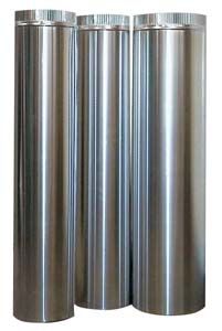 Rör för huv - Ø250 mm x 1000 mm
