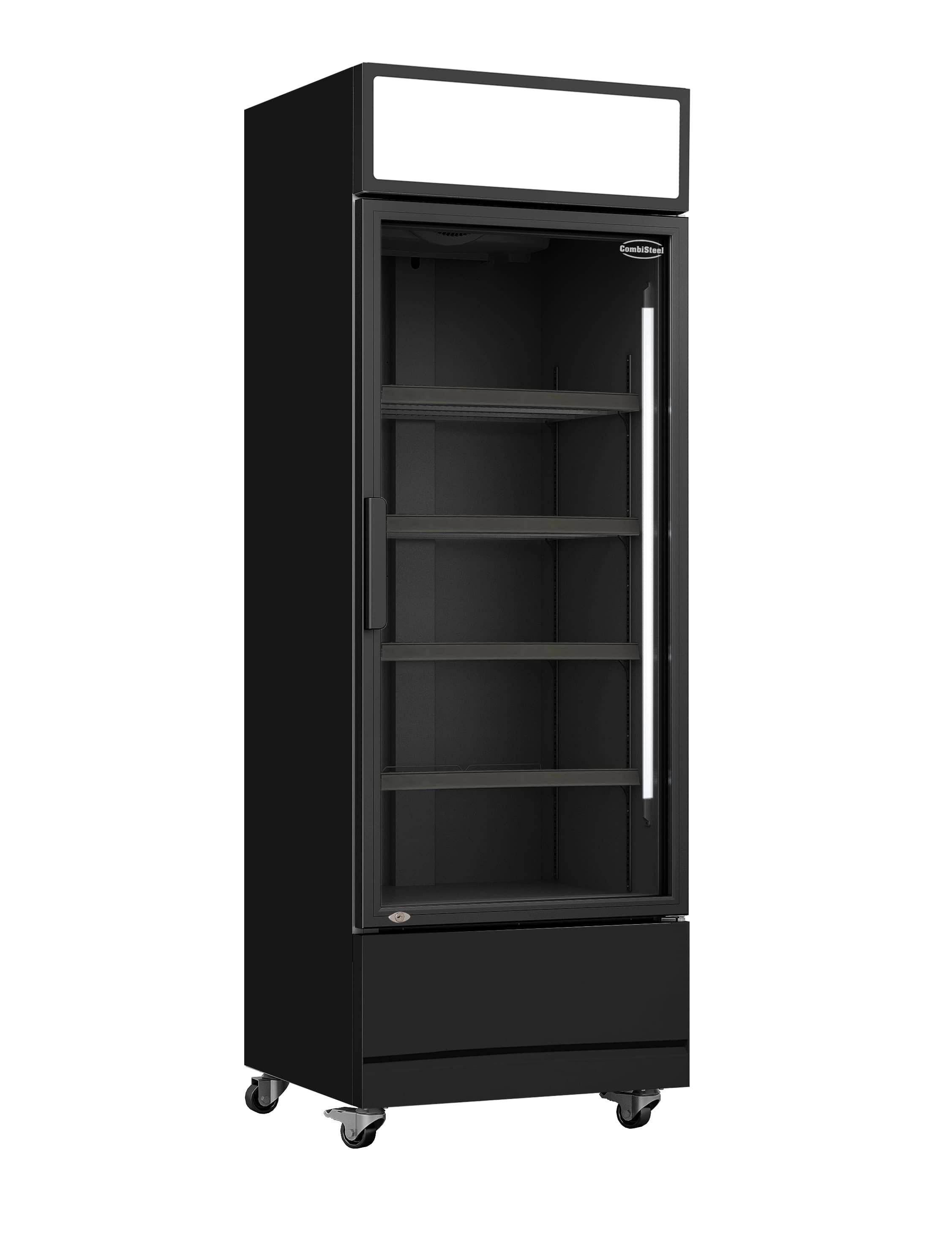 Display kyl - Svart - 360 liter