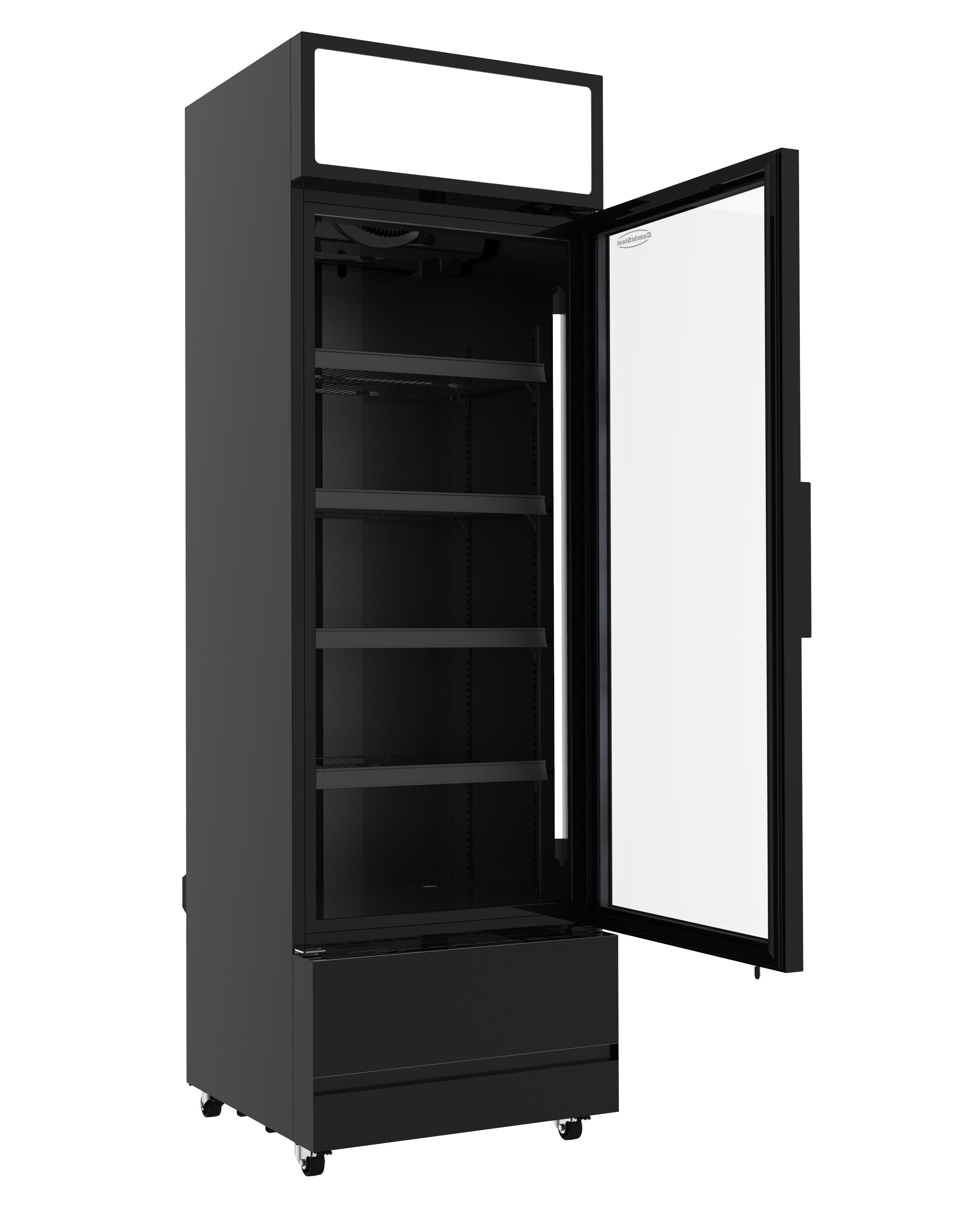 Display kyl - Svart - 360 liter
