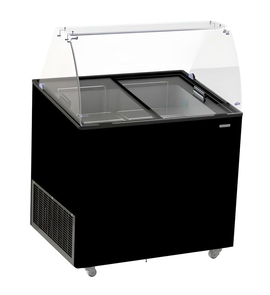 Isbricka - svart - 6 x 5 liter