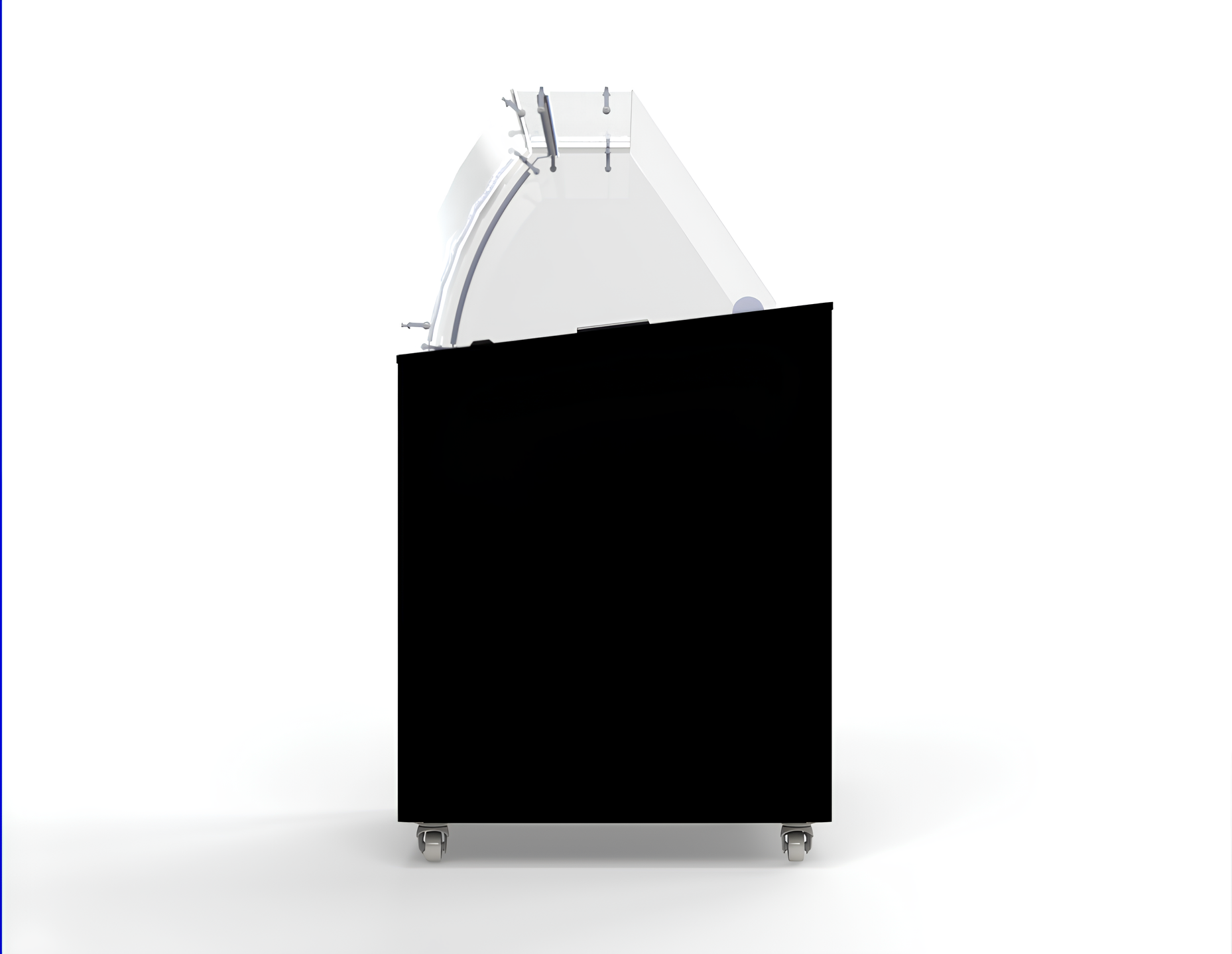 Isbricka - svart - 6 x 5 liter