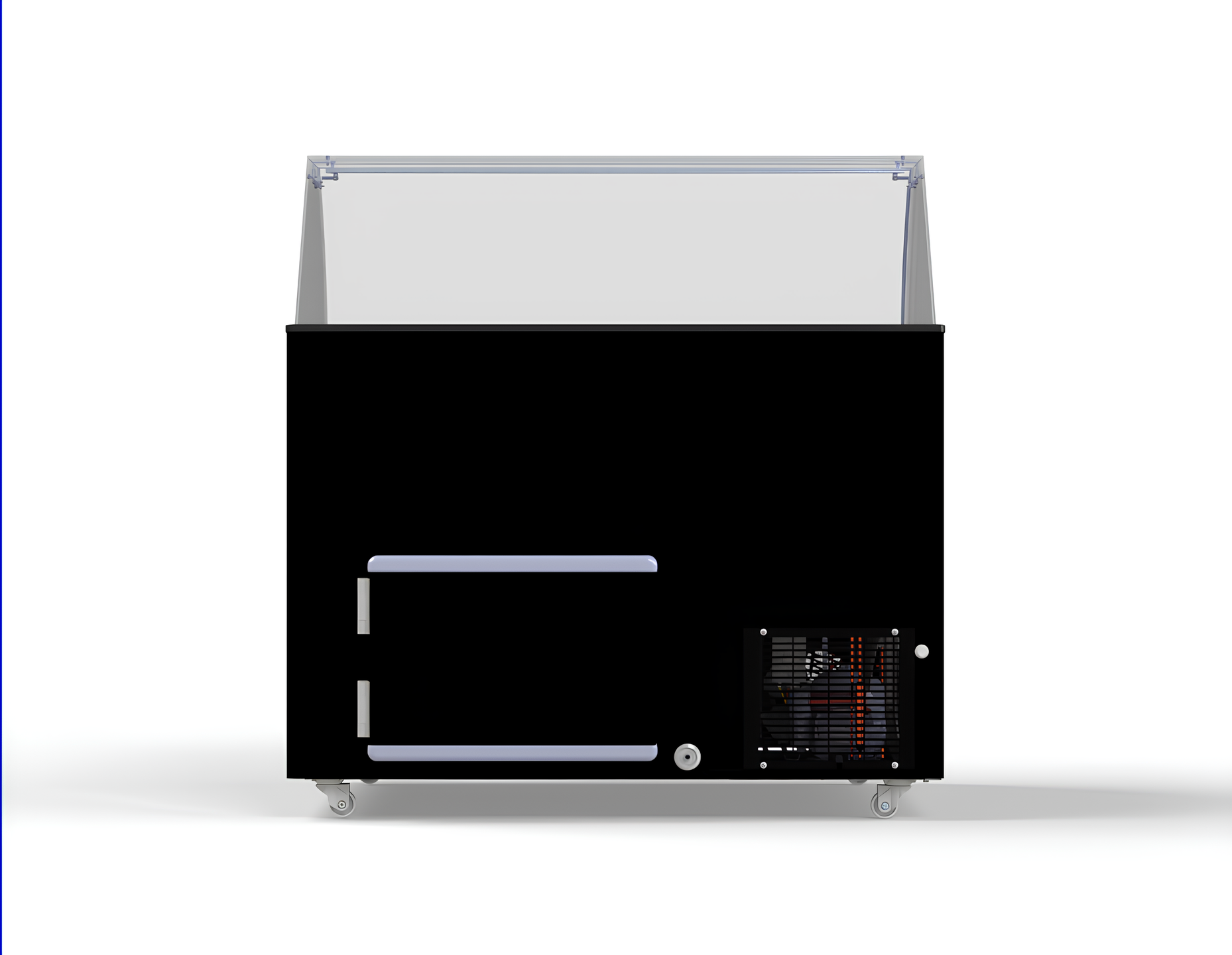 Isbricka - svart - 8 x 5 liter