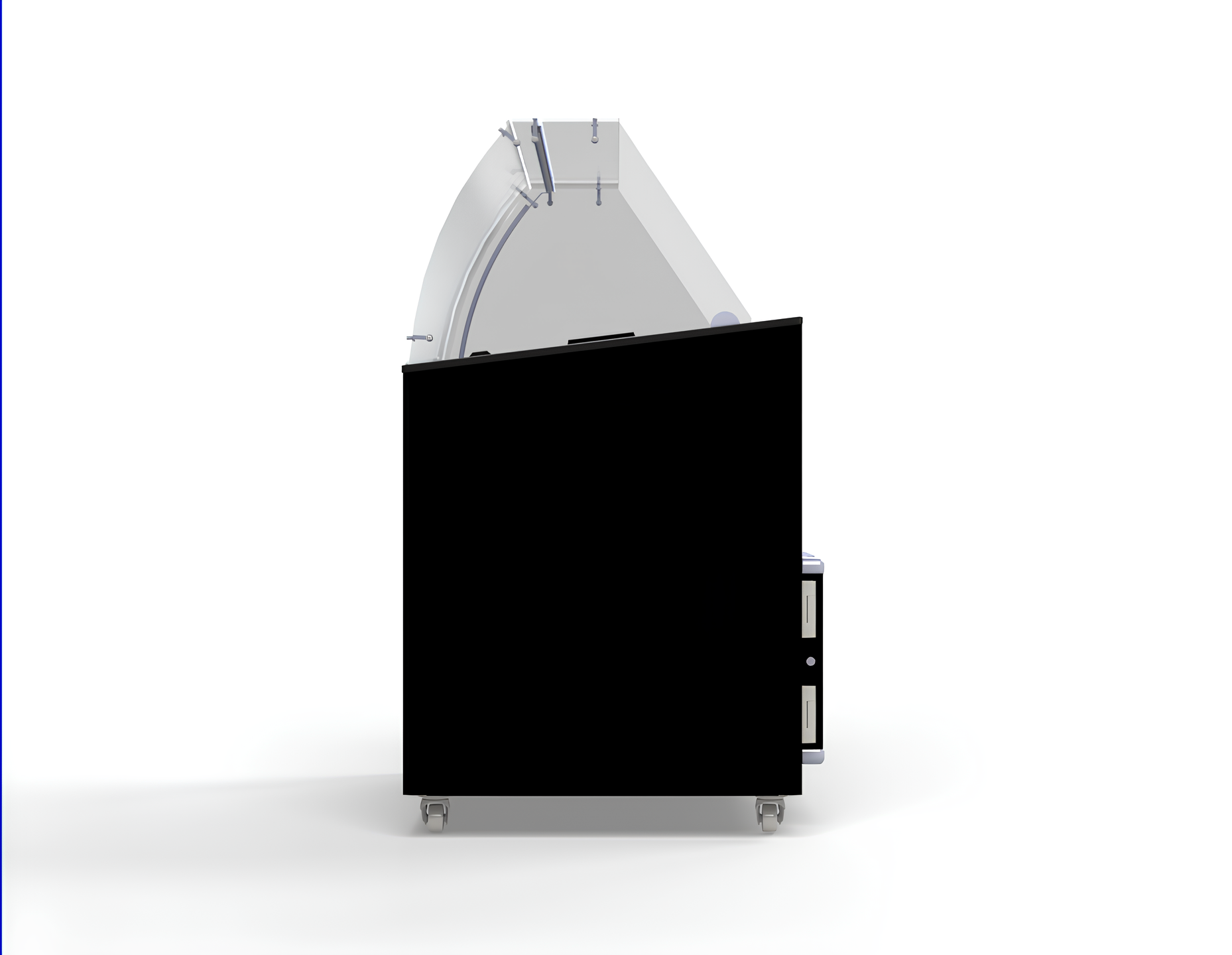 Isbricka - svart - 8 x 5 liter