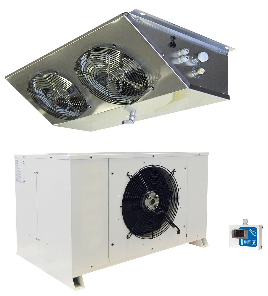 Kylenhet till max 47,2 m³ - delad typ - temperatur 0 ° - 5 ° grader