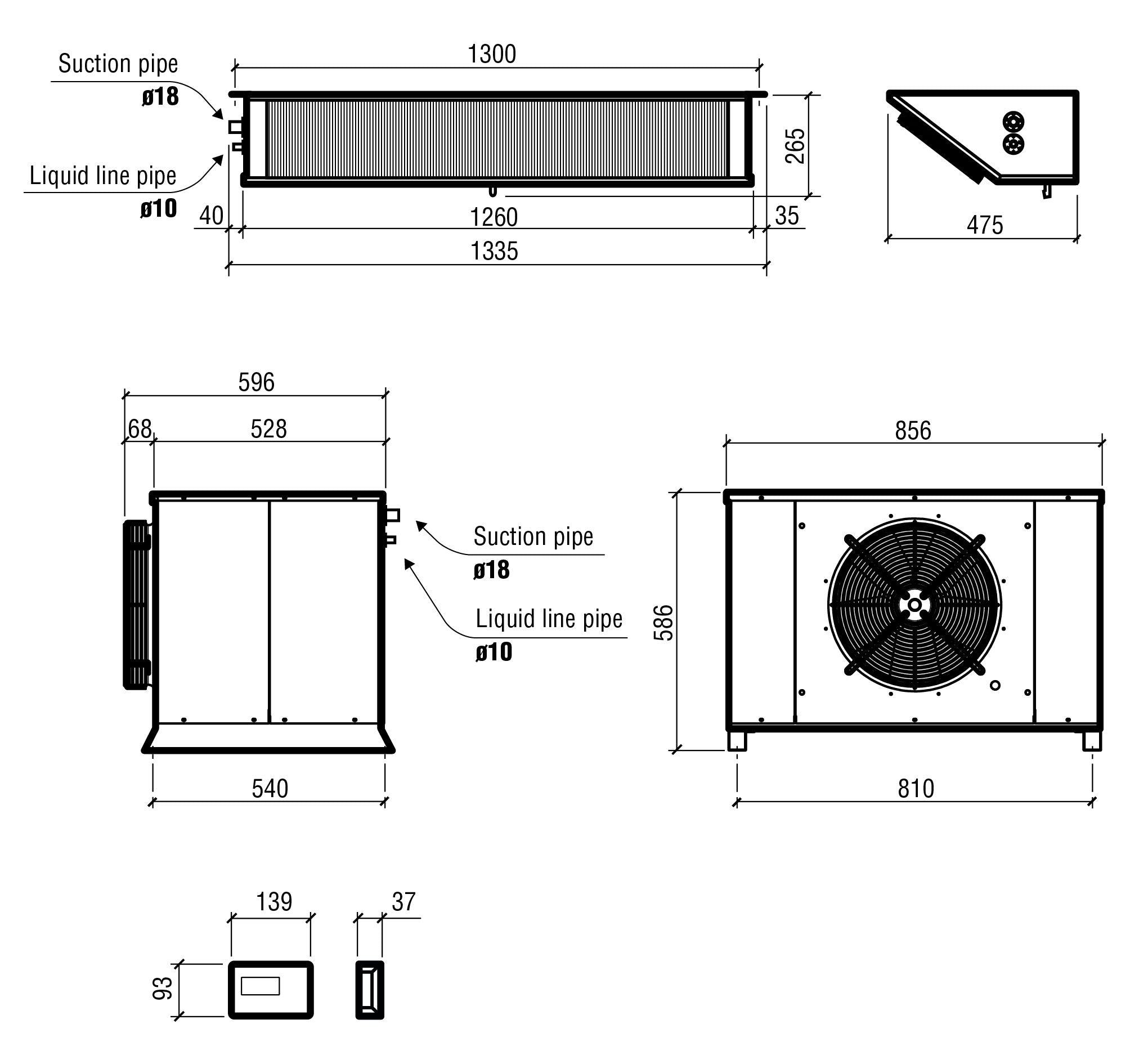 Kylenhet - Split Unit - Upp till 73 m2
