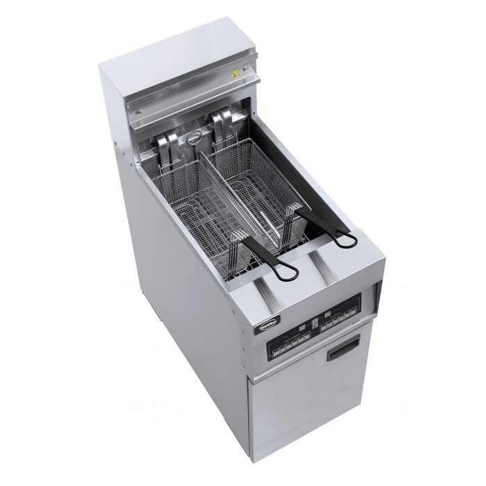 Fritös - Elektrisk - 1 X 25 liter - Med underbord