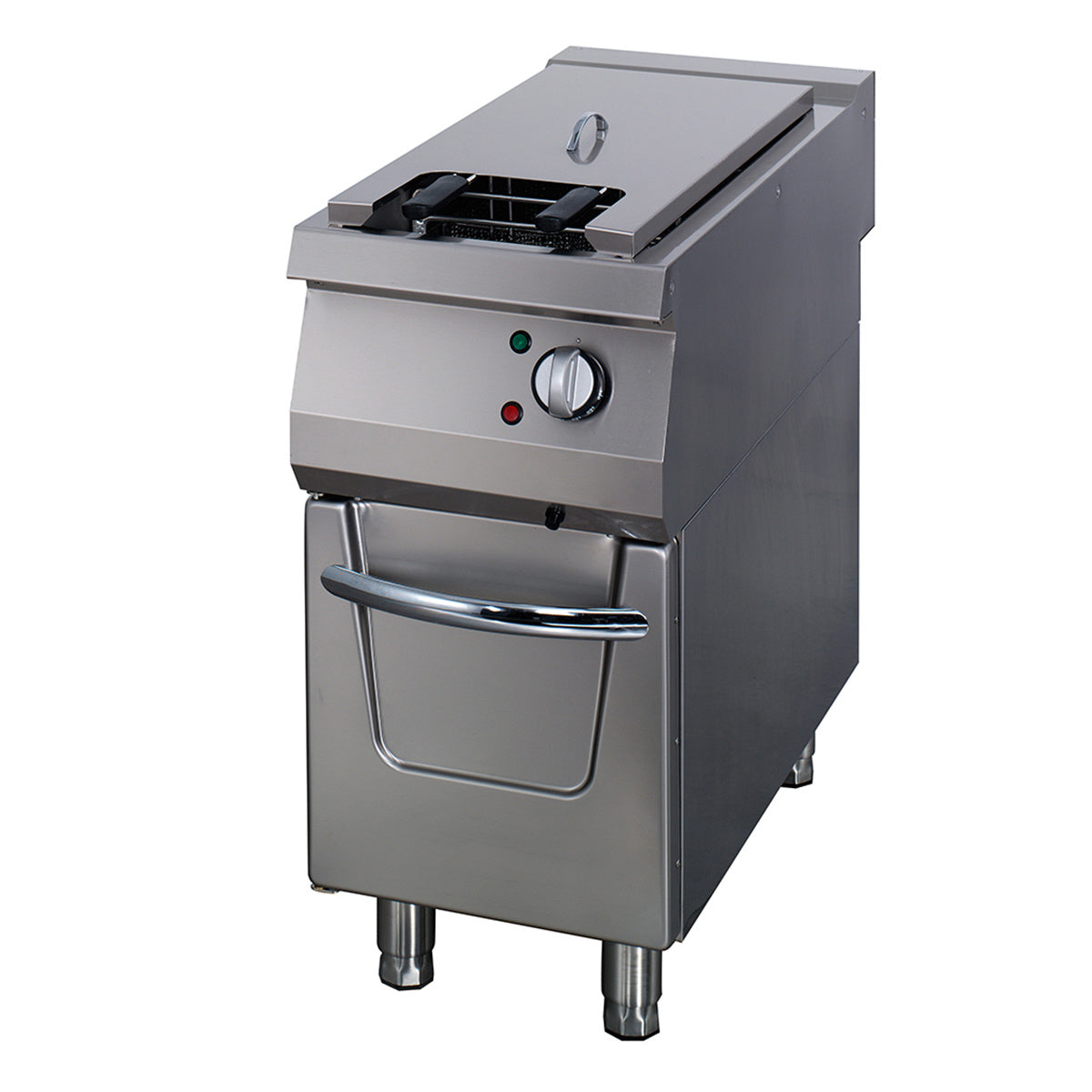 Premium Fryer - 1 x 22L - Single Unit - 90 cm djup - med Bottling Tap - Electric - 18 kW