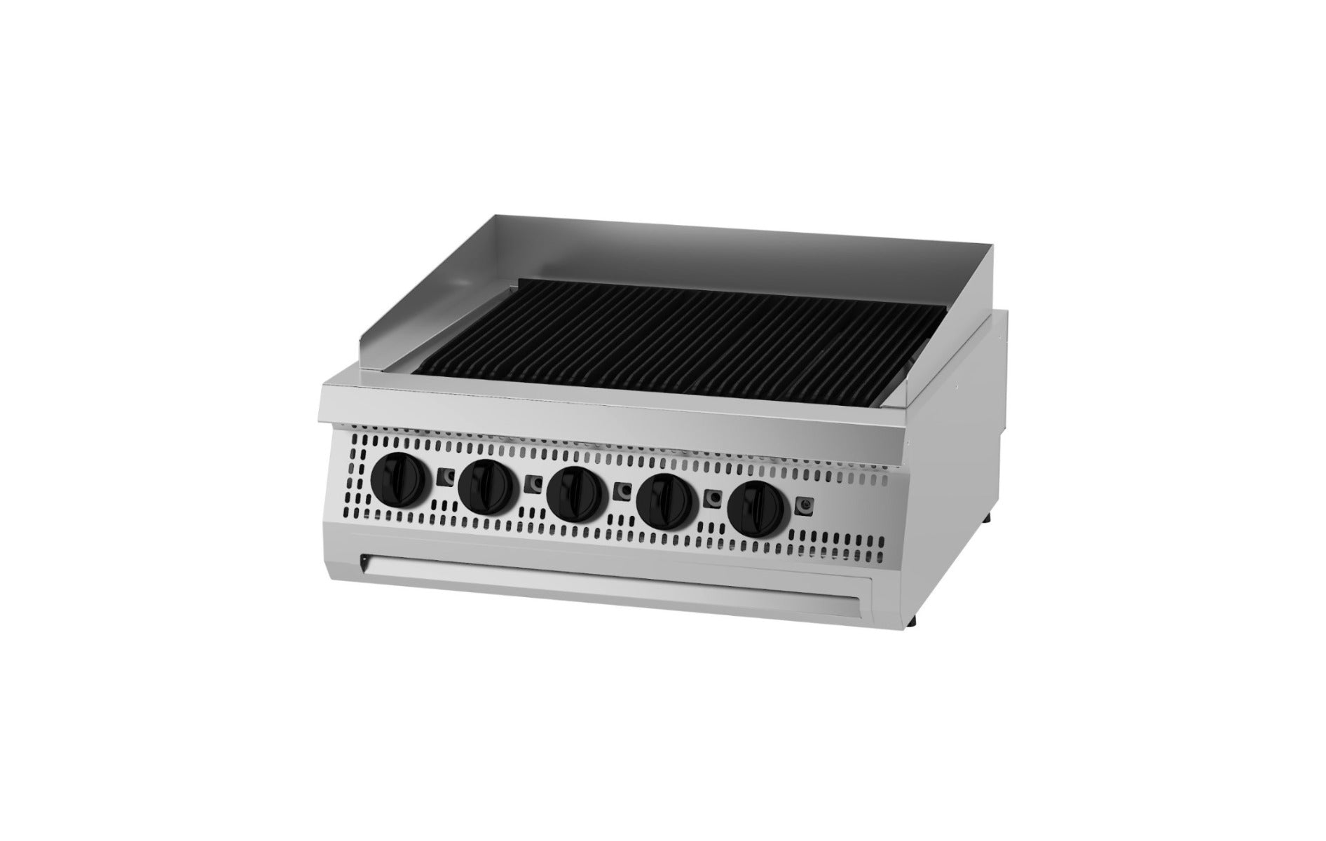 Heavy Duty Char Grill - Dubbel enhet - 70cm djup - Gas