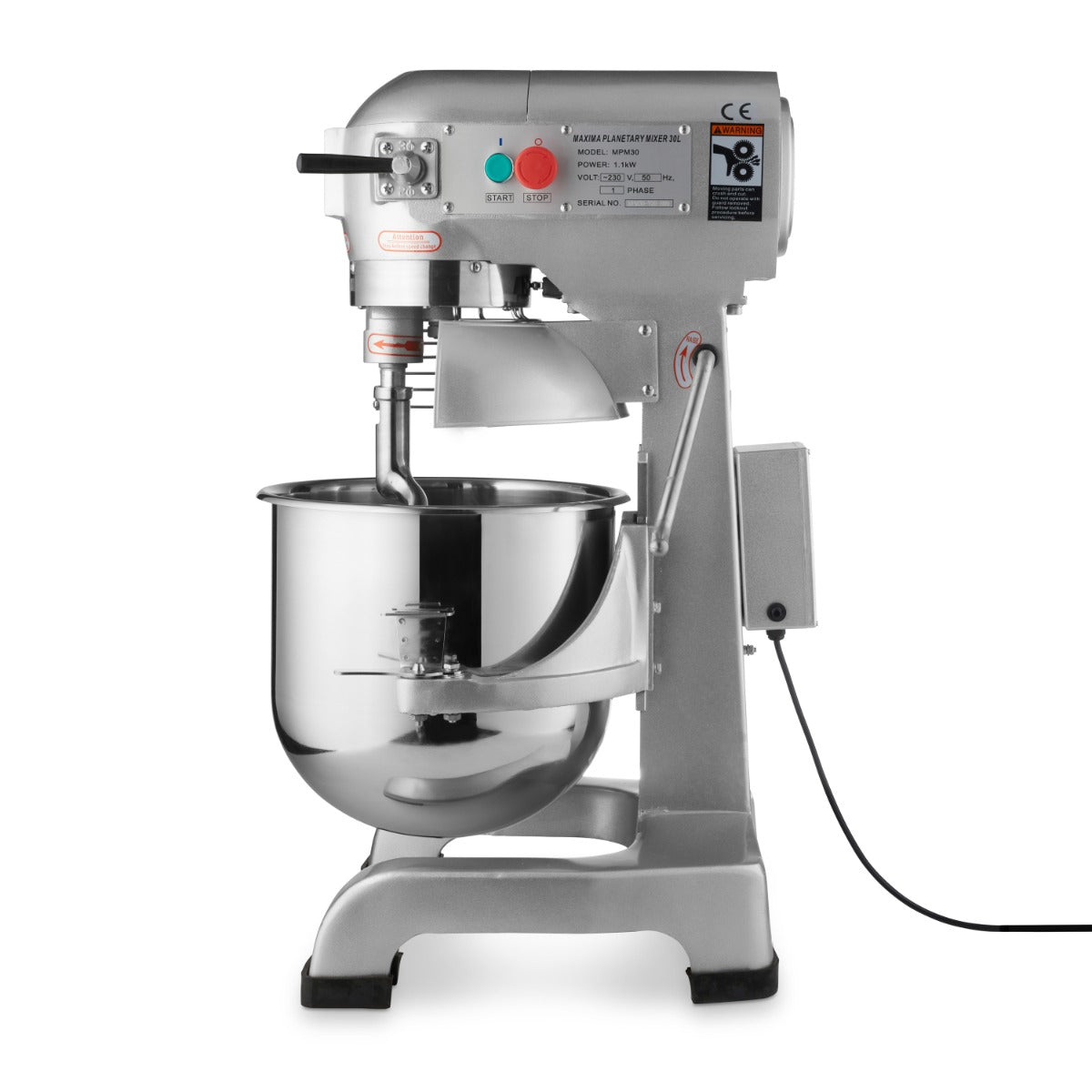 Mixer - 30L - Upp till 15 kg deg - 3 hastigheter