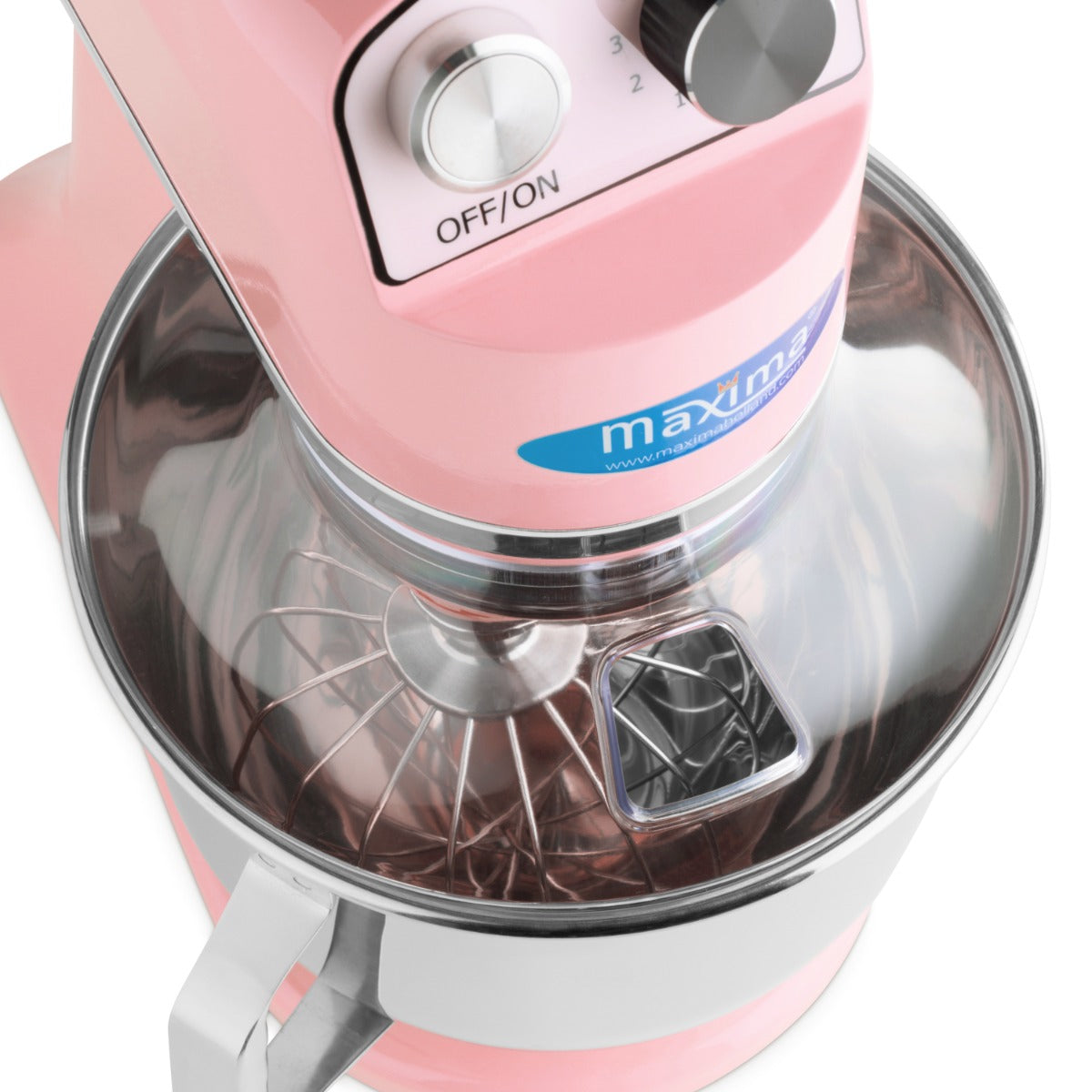 Körsblandare - 7 Liter - Upp till 2 kg deg - Rosa