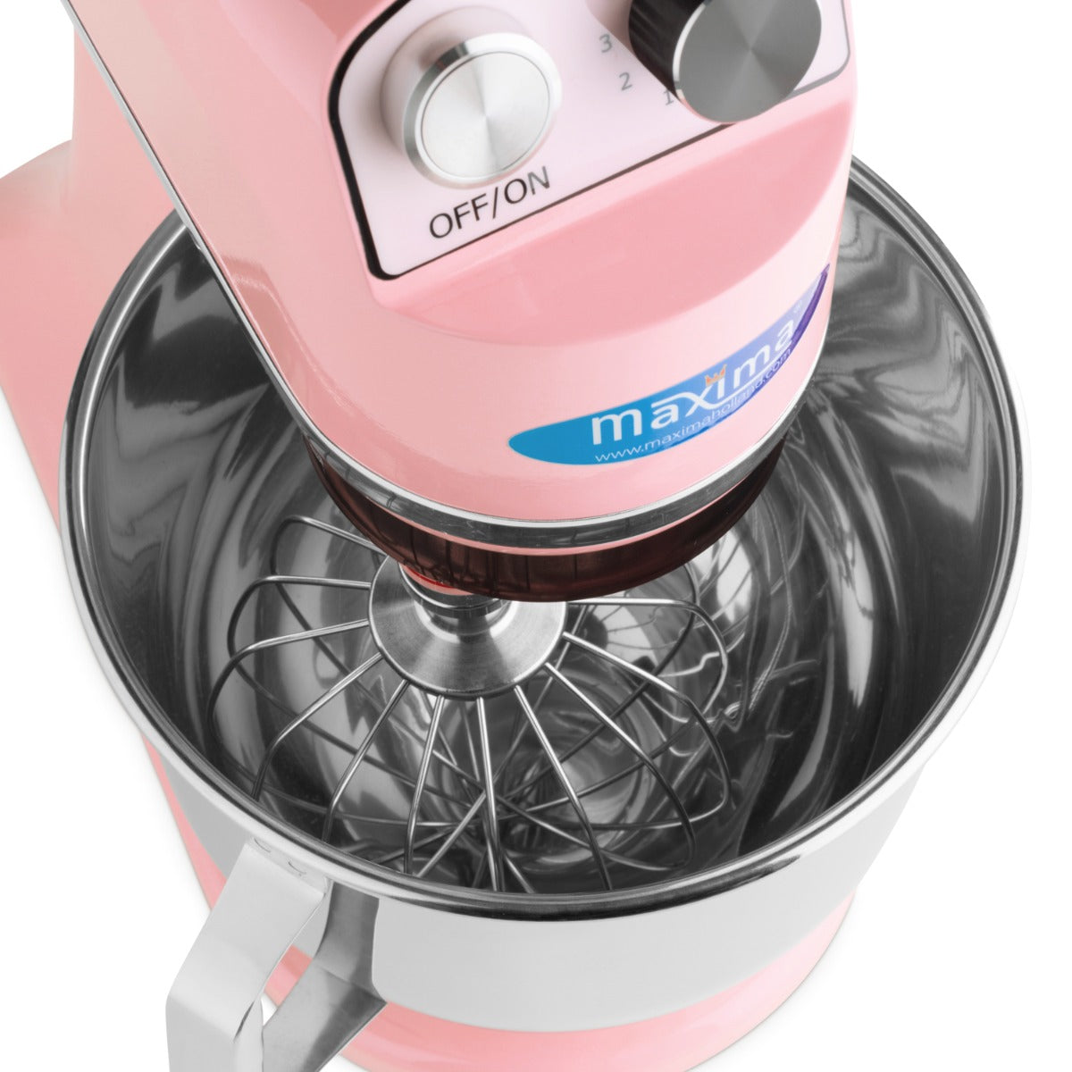 Körsblandare - 7 Liter - Upp till 2 kg deg - Rosa