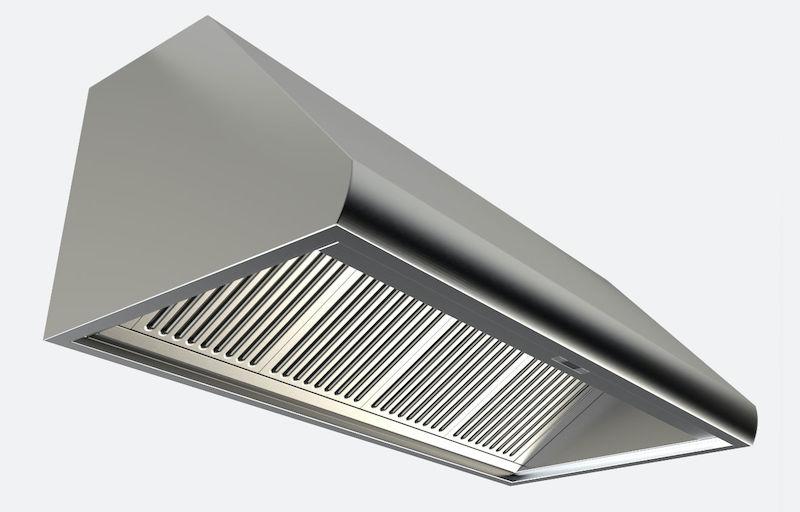 American Pro Hood - 2 motorer - 1524 x 610 mm