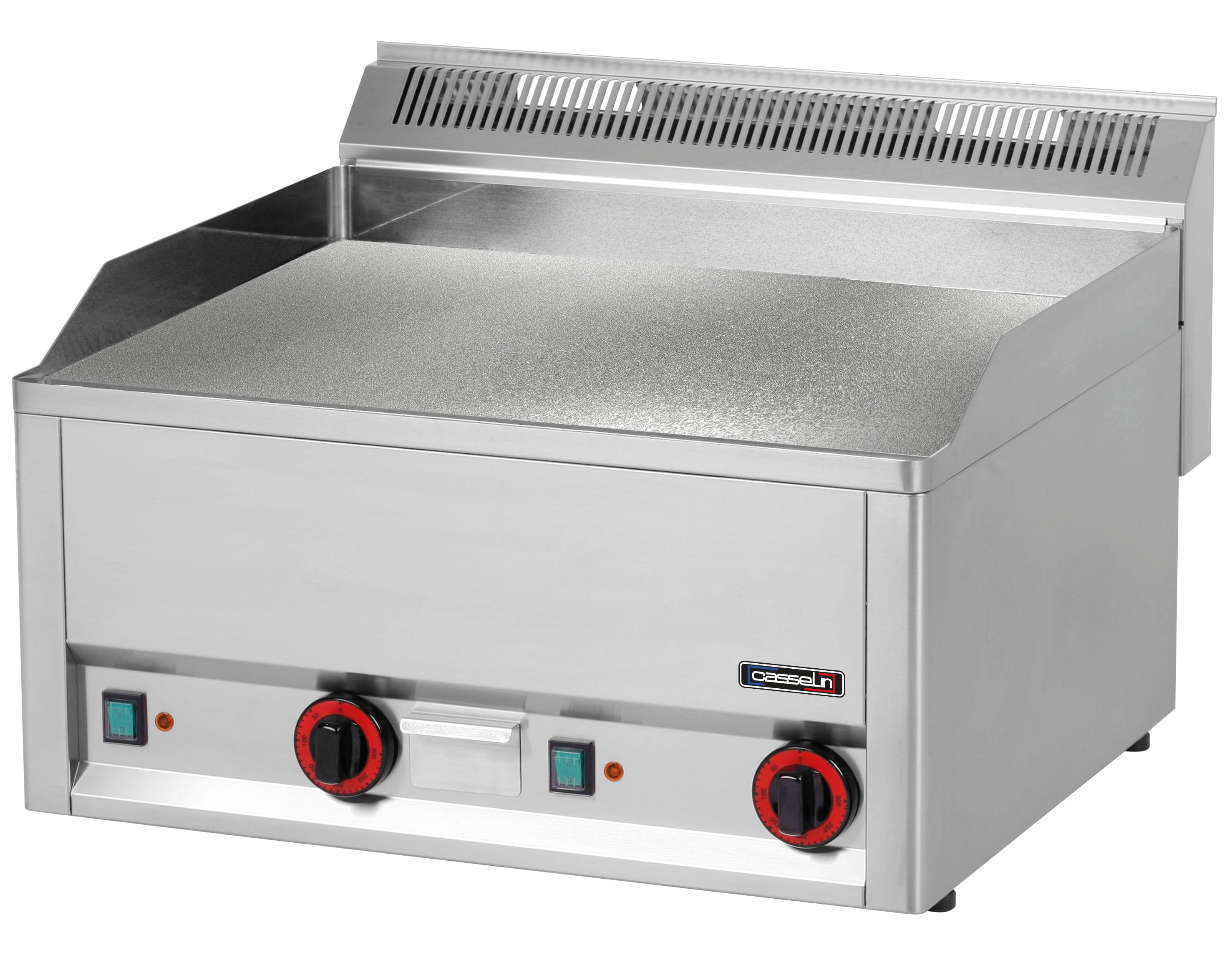 Grillplatta, texturerad krom 66