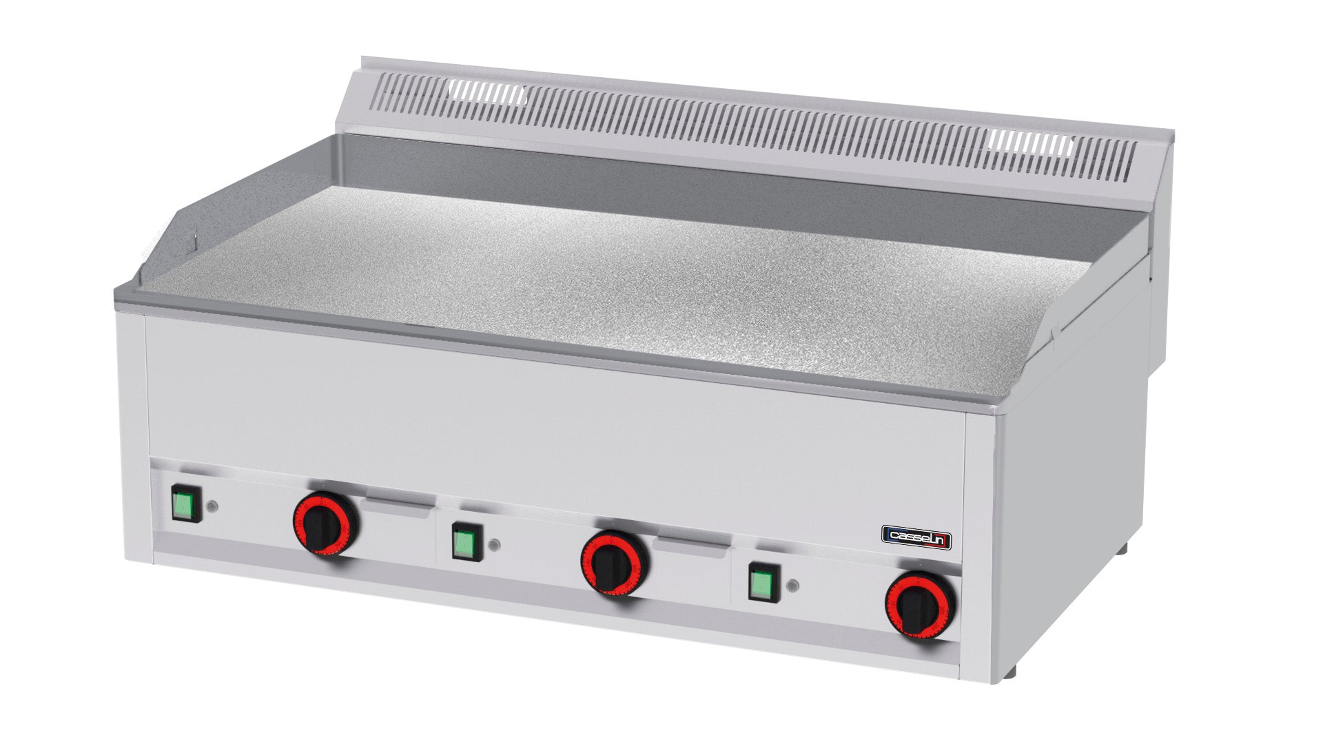 Grillplatta med texturerad krom 99